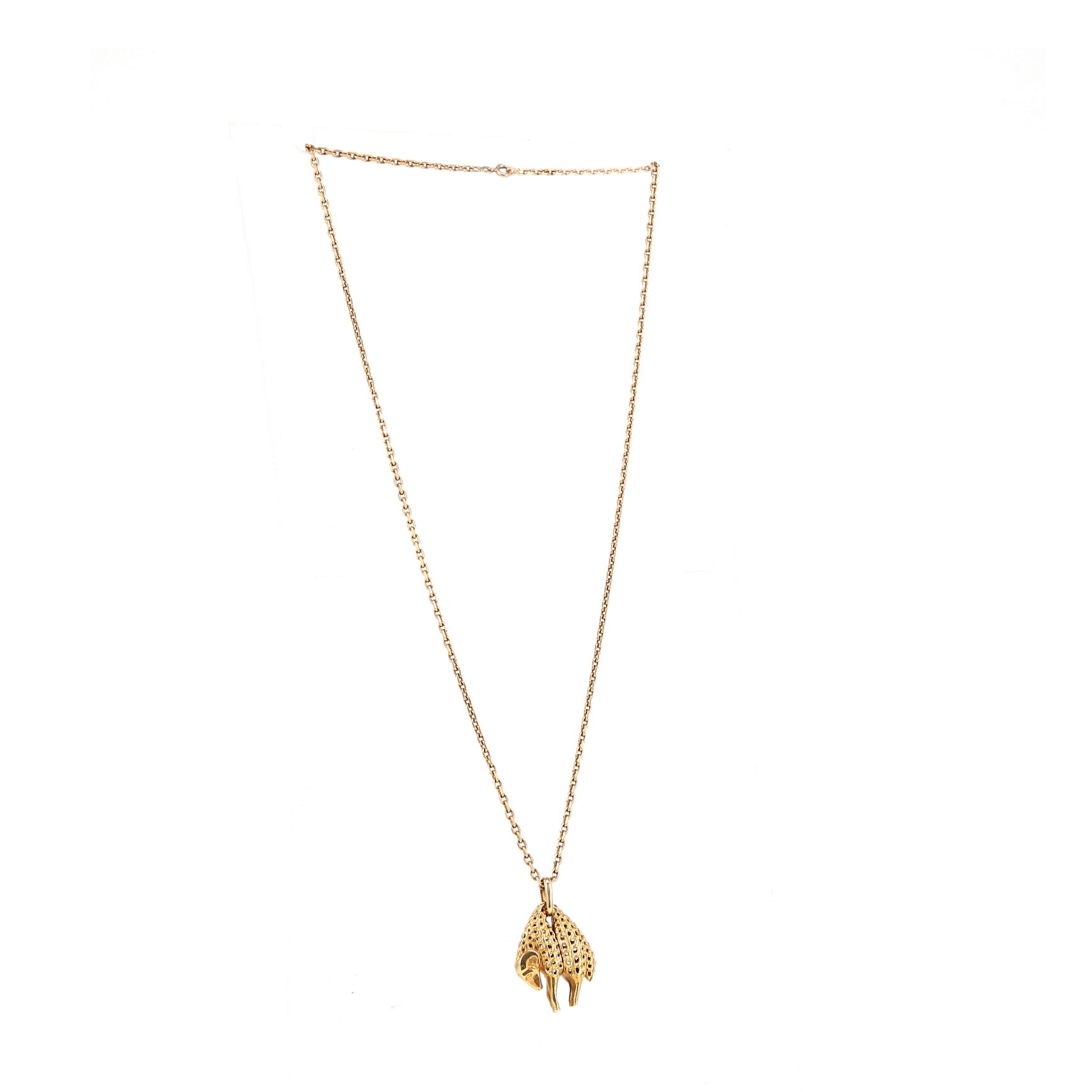 Colgante época años 70 Cartier Toison d'Or de oro amarillo