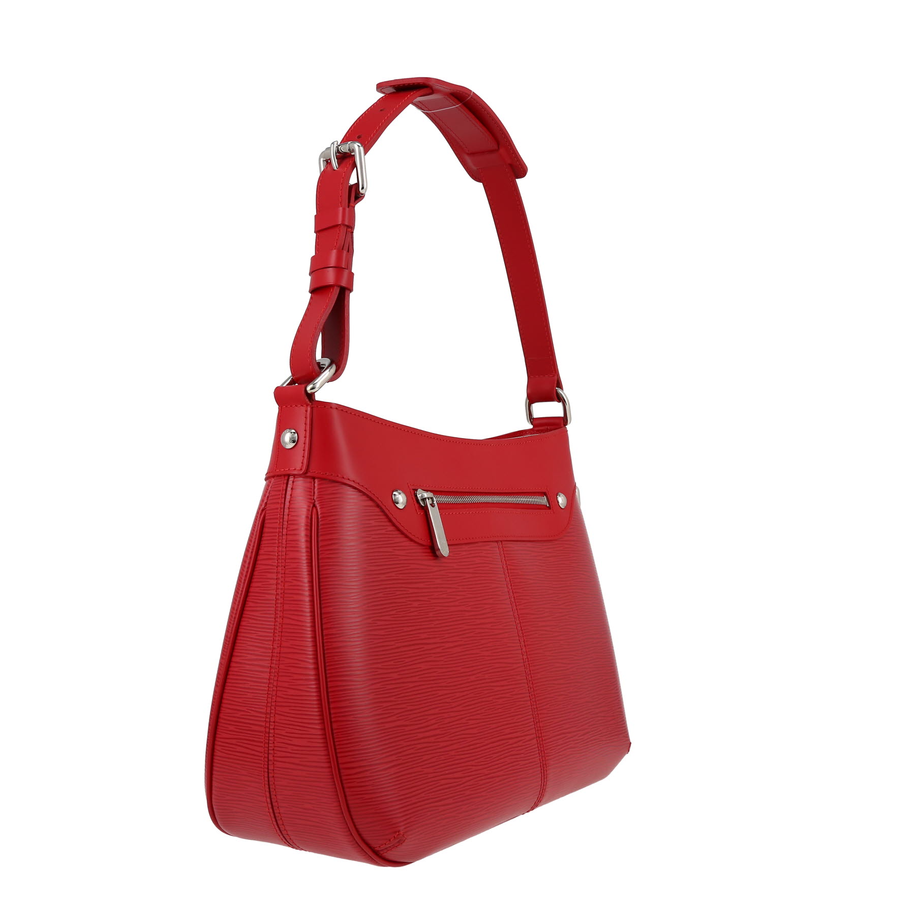 Borsa Louis Vuitton  Turenne in pelle Epi rossa