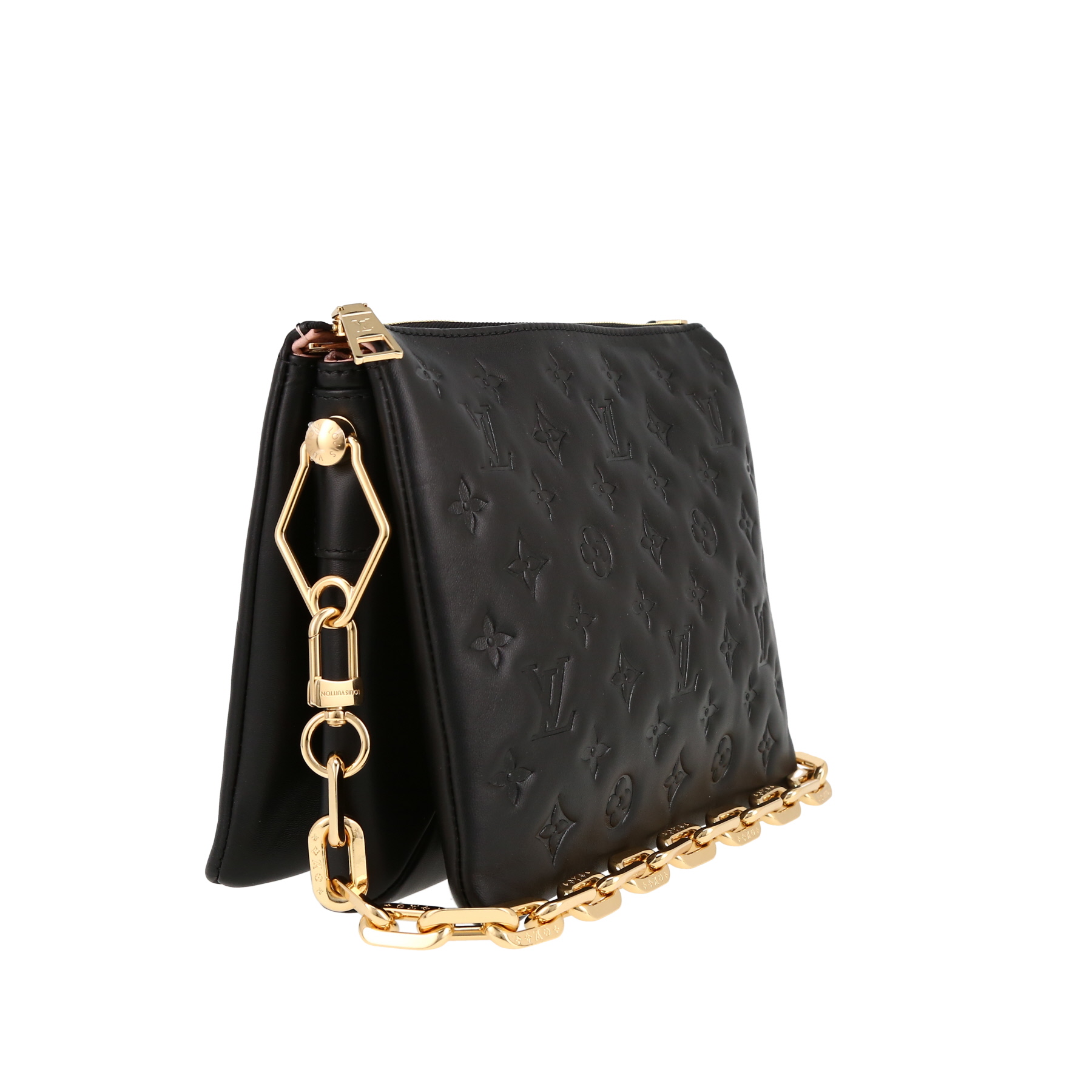Louis Vuitton  Coussin small model  shoulder bag  in black monogram leather