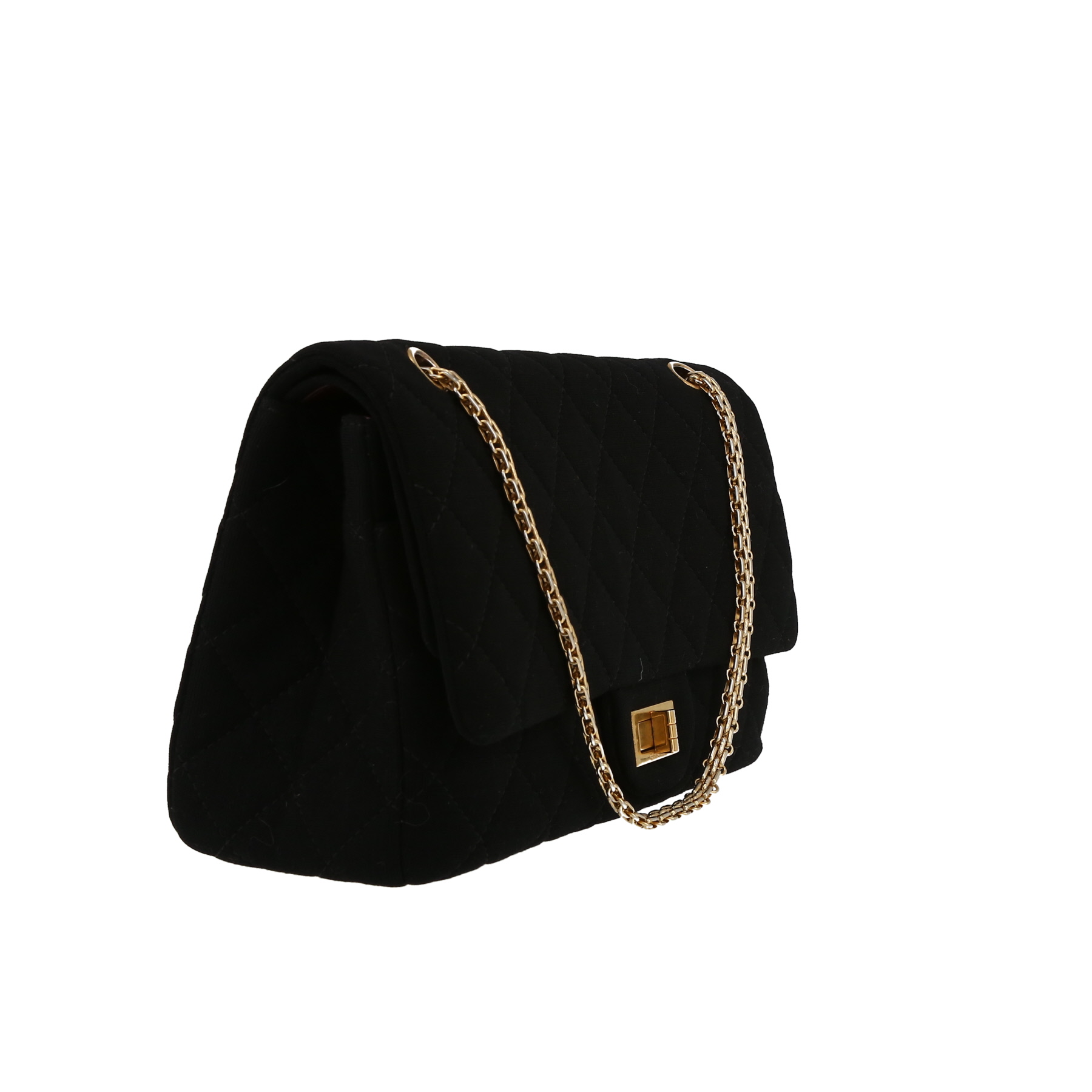 Borsa Chanel  Chanel 2.55 in tela nera