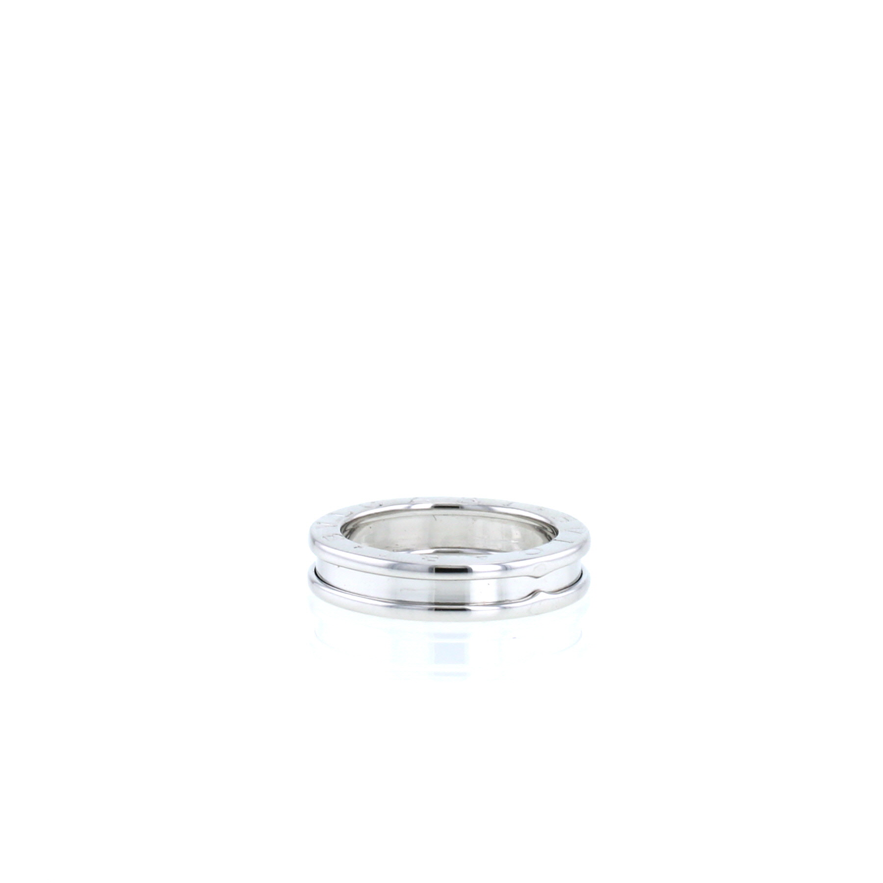 Bague Bulgari  petit modèle en or blanc, taille 50 - 360