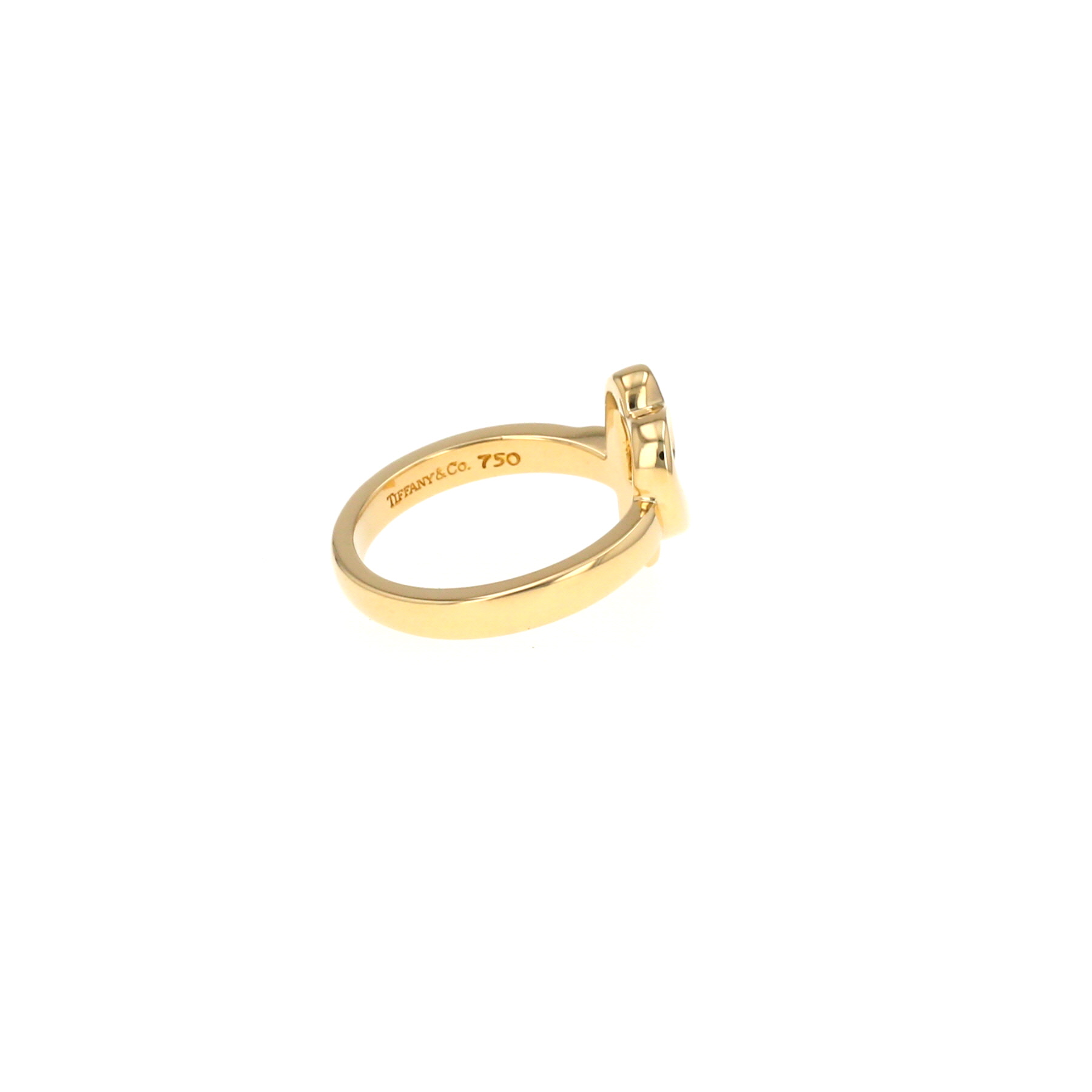Anello Tiffany & Co Loving Heart in oro giallo