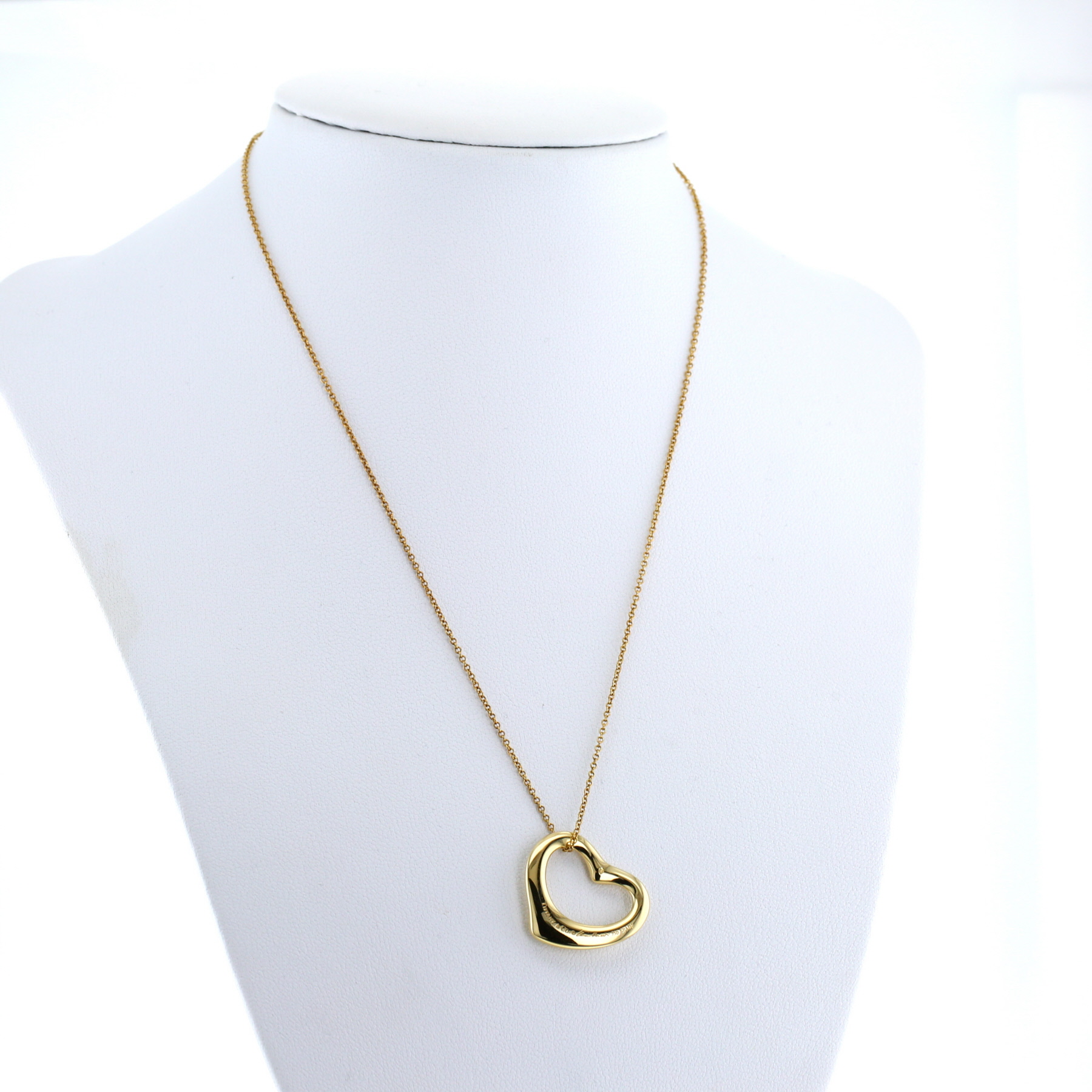 Pendentif Tiffany & Co  moyen modèle en or jaune