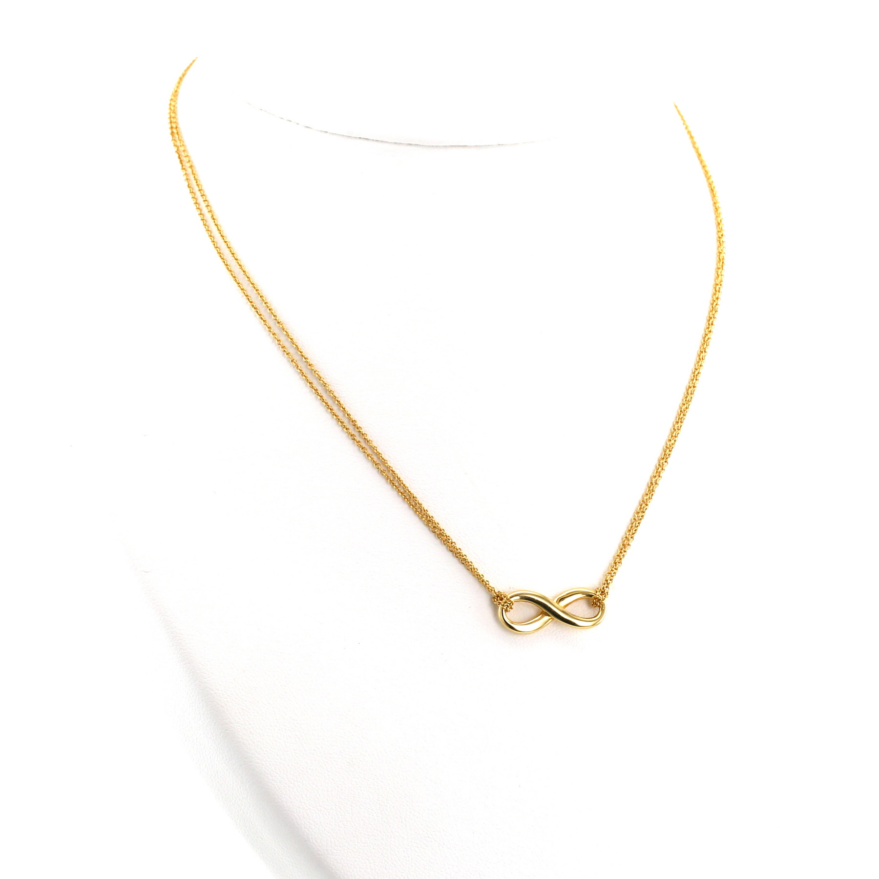 Collar Tiffany & Co Infinity de oro amarillo