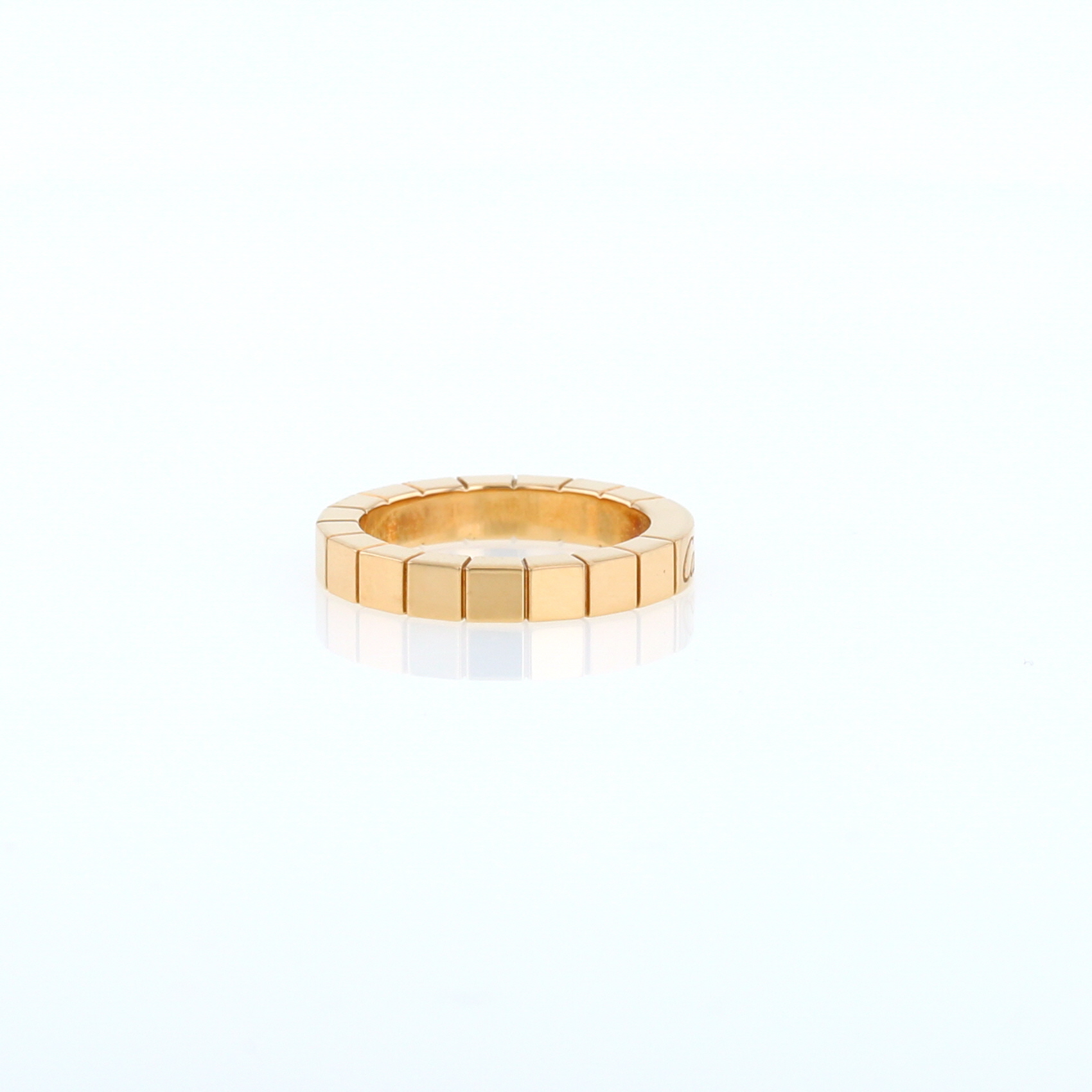 Bague Cartier Lanière en or rose