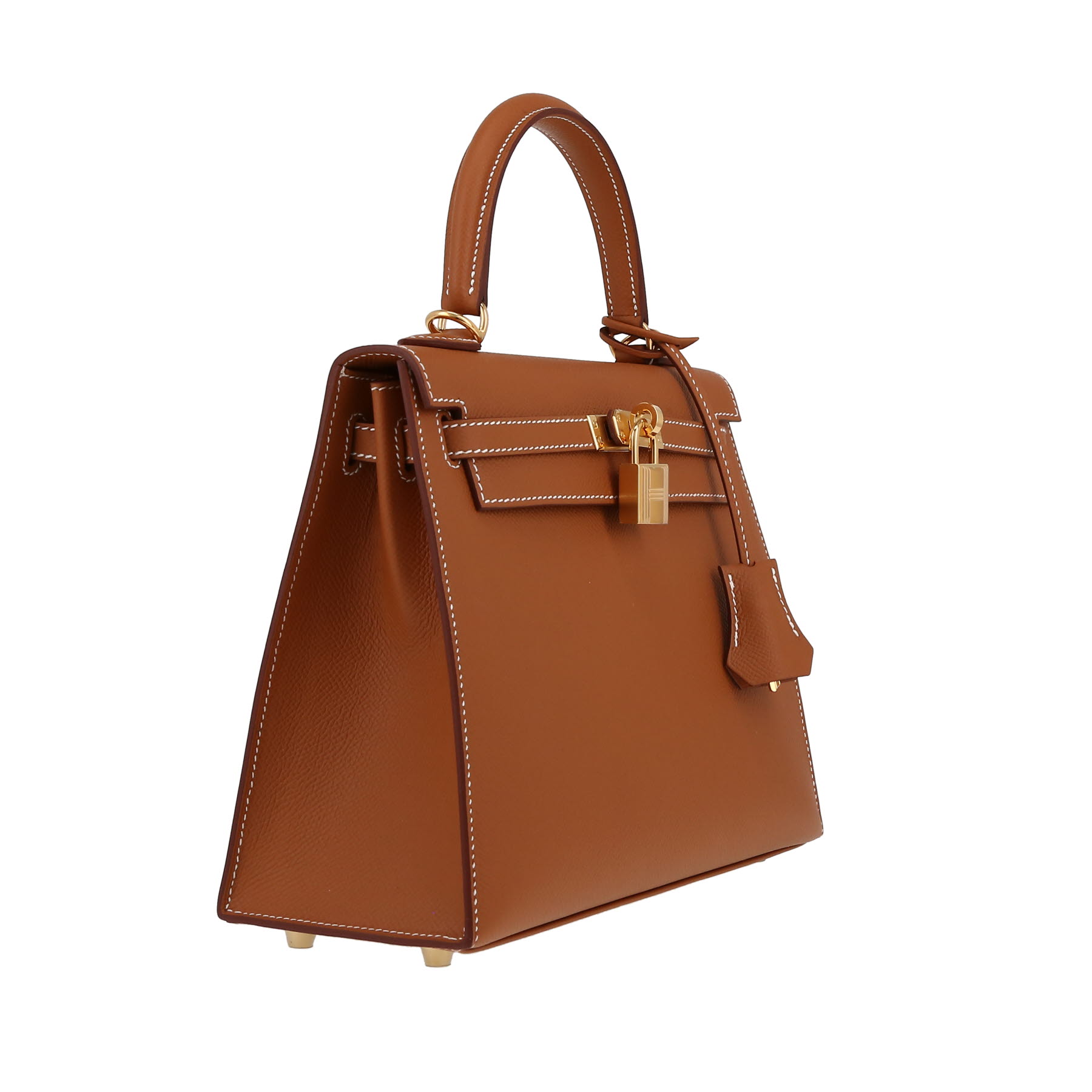 Borsa Hermès  Kelly 25 cm in pelle Epsom gold