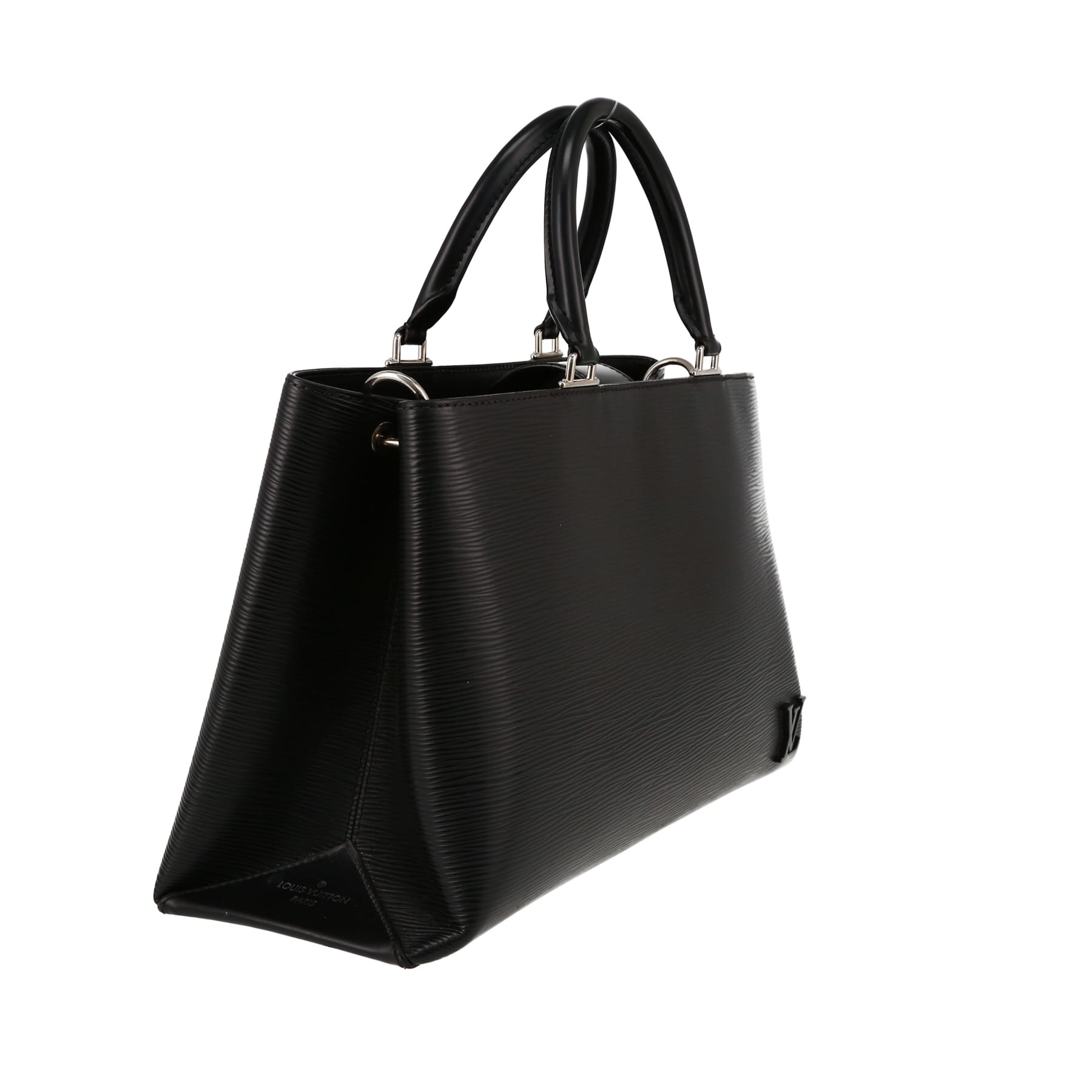Louis Vuitton  Kleber handbag  in black epi leather