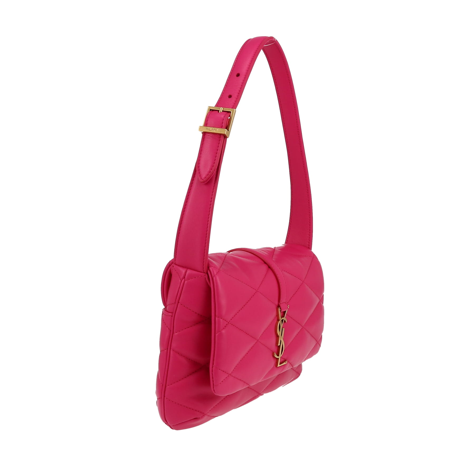 Borsa Saint Laurent  Le 57 in pelle rosa