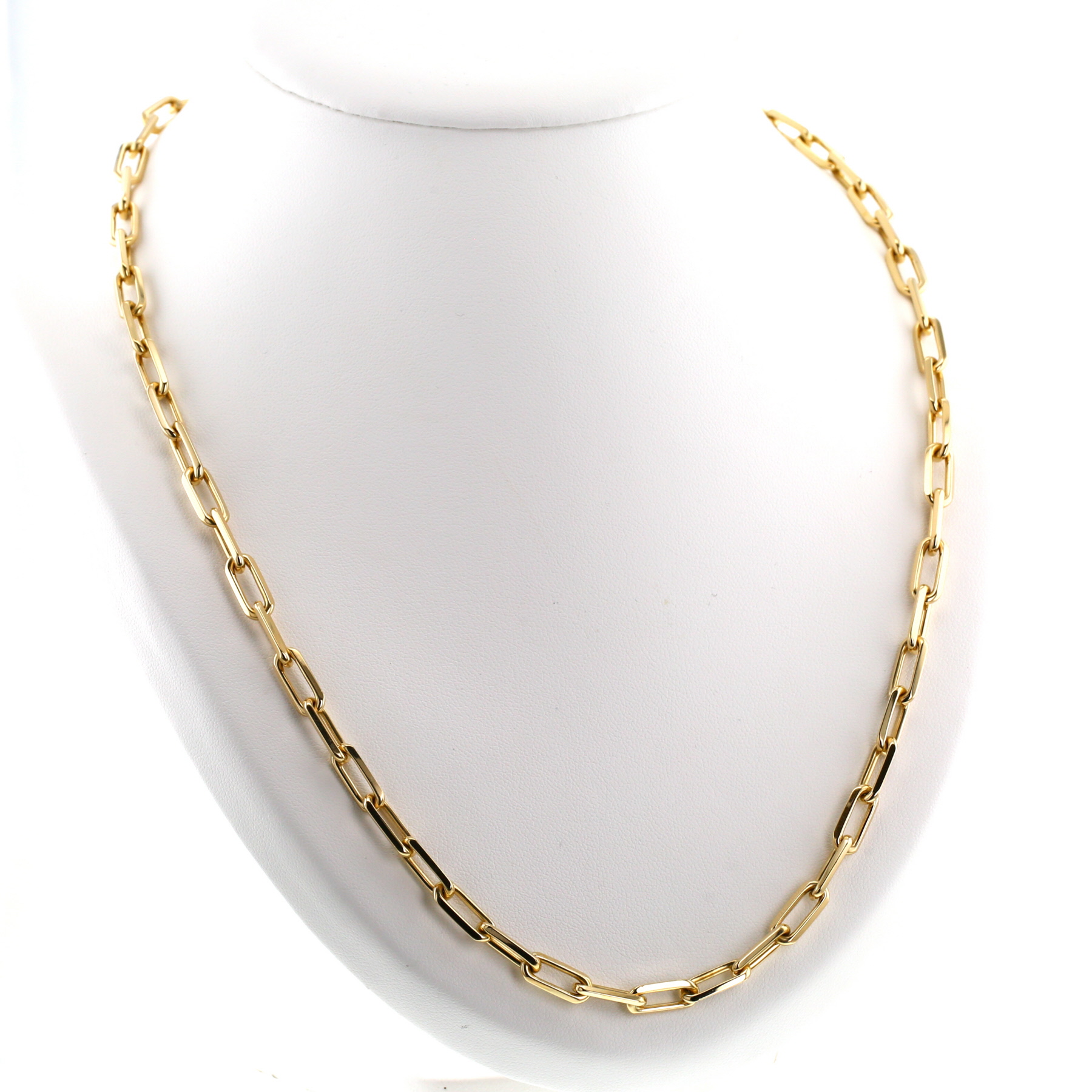 Chaine Cartier Santos Dumont grand modèle en or jaune