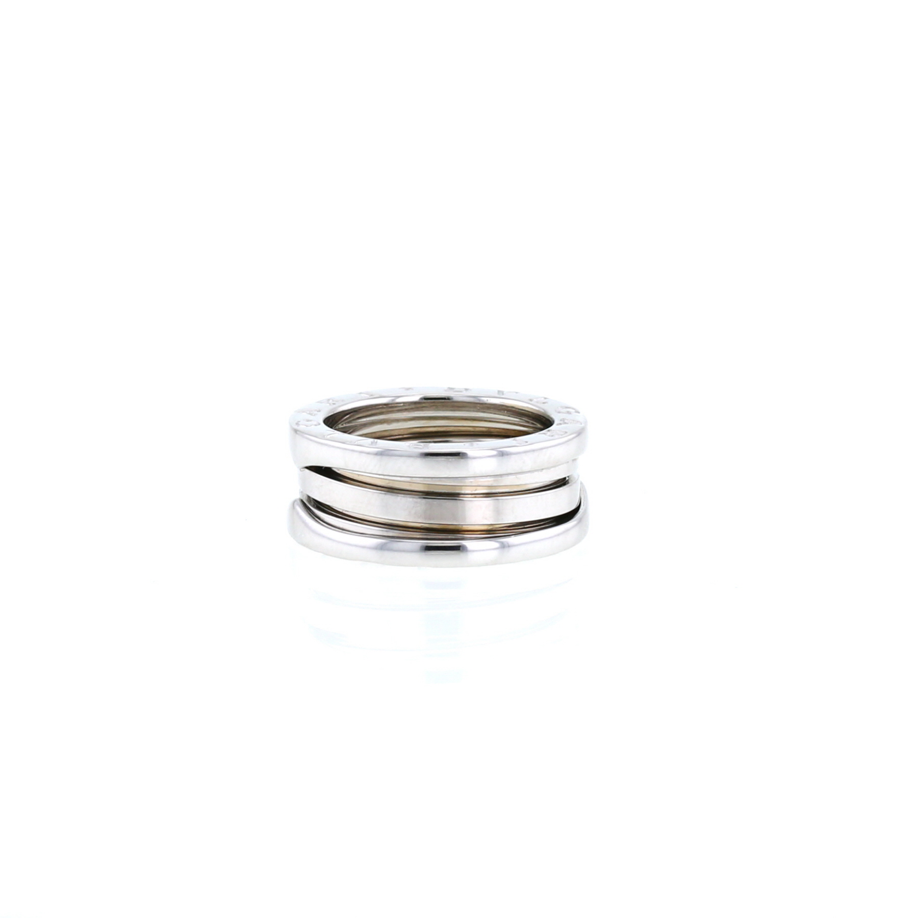 Bulgari B.Zero1 medium model ring in white gold