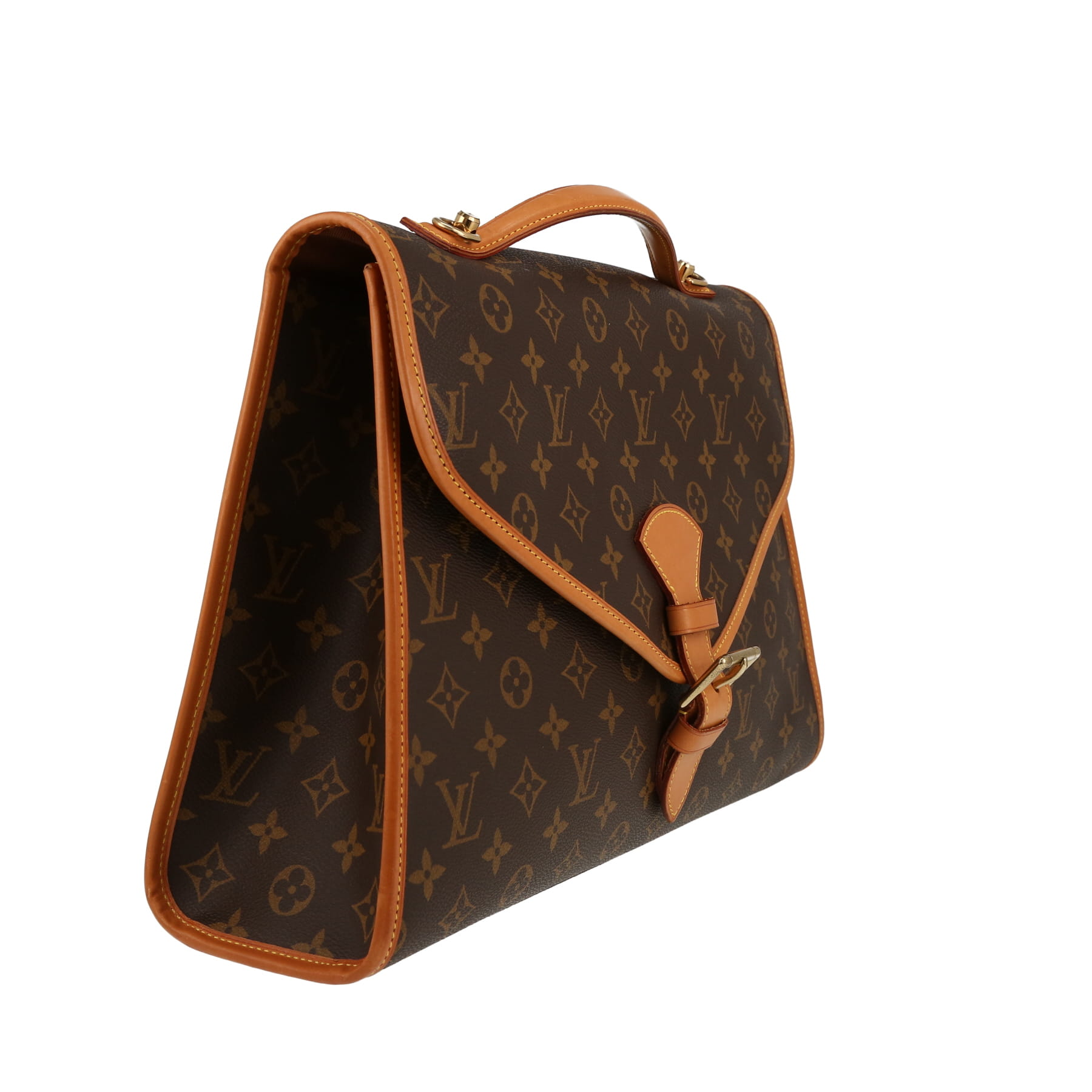 Sac à main Louis Vuitton  Bel Air en toile monogram enduite et cuir naturel