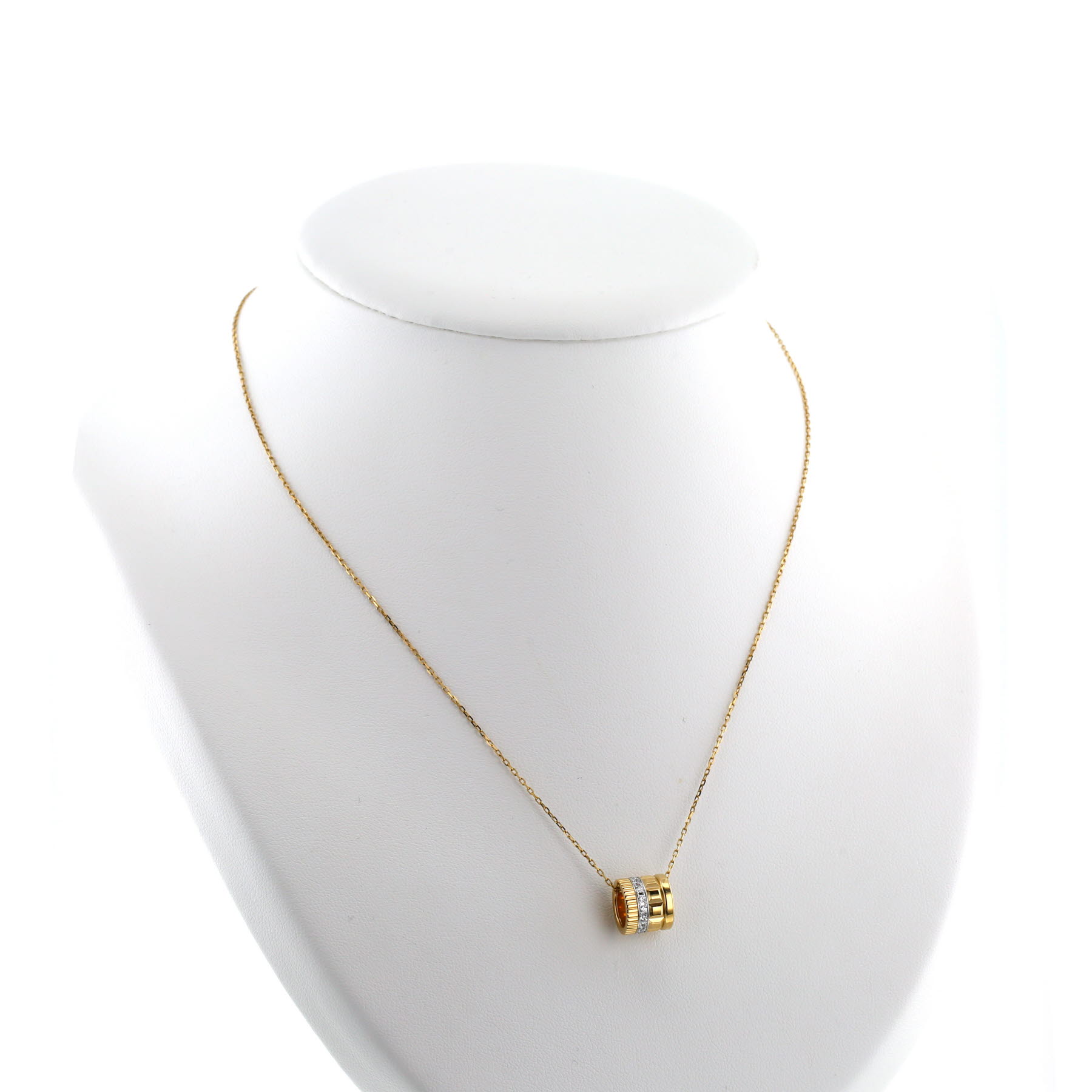 Collana Boucheron Quatre Radiant Edition in oro giallo, oro bianco e diamanti