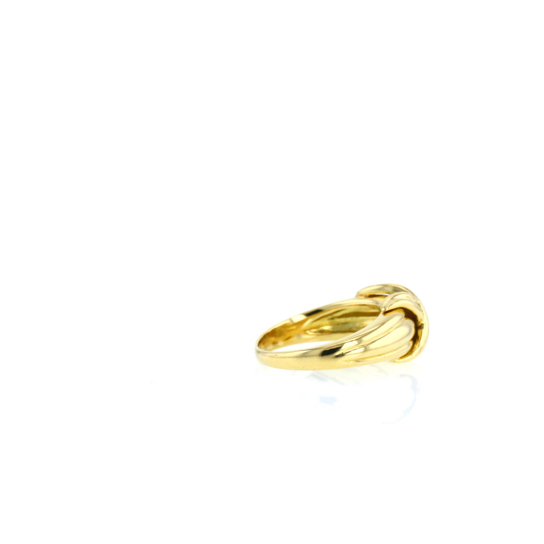 Tiffany 
Co Rope ring in yellow gold