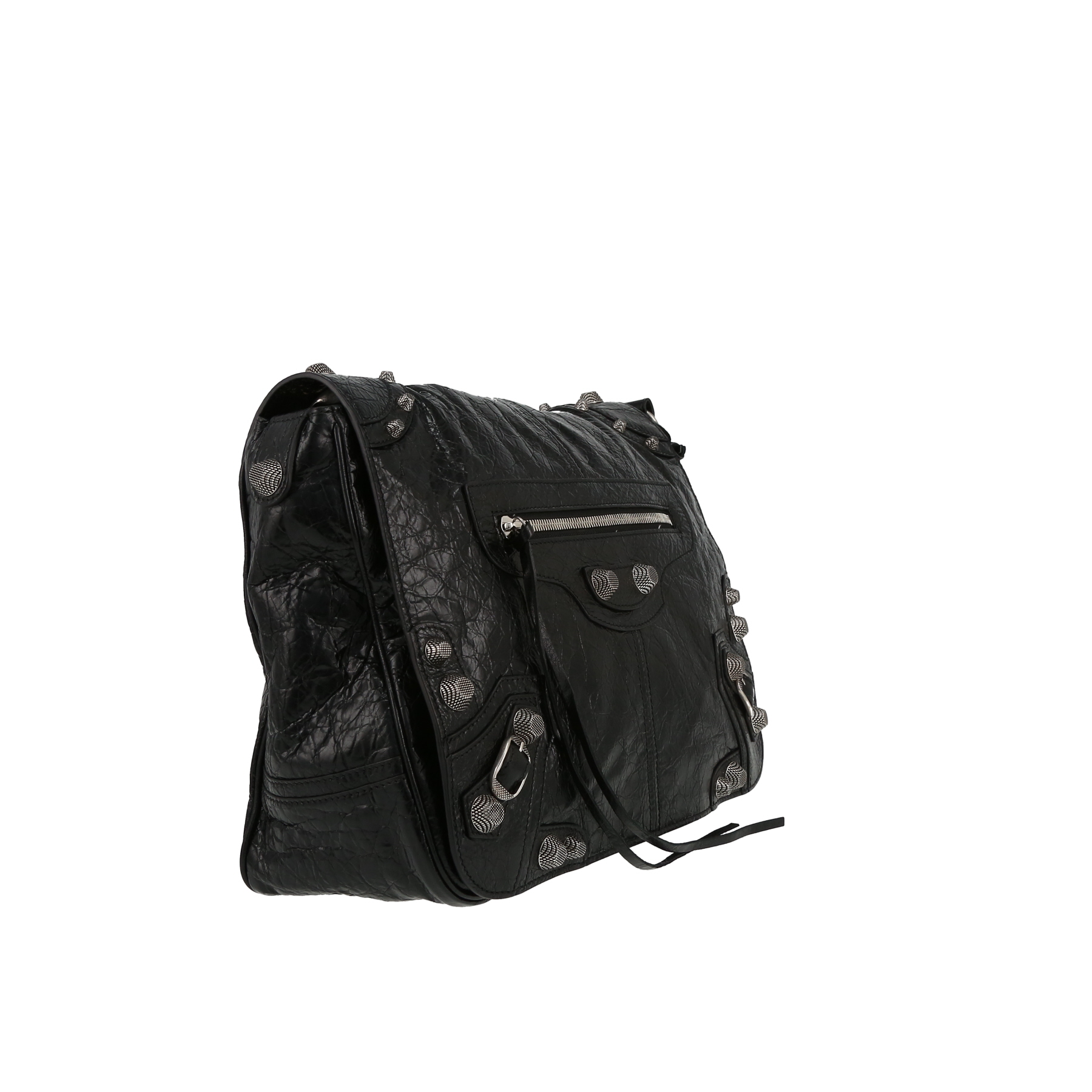 Bolso bandolera Balenciaga  Cagole en cuero usado negro