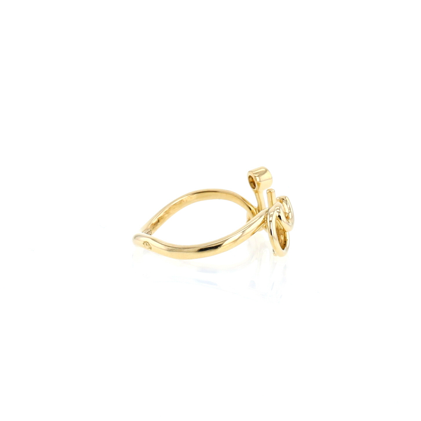 Dior Oui ring in yellow gold and diamond