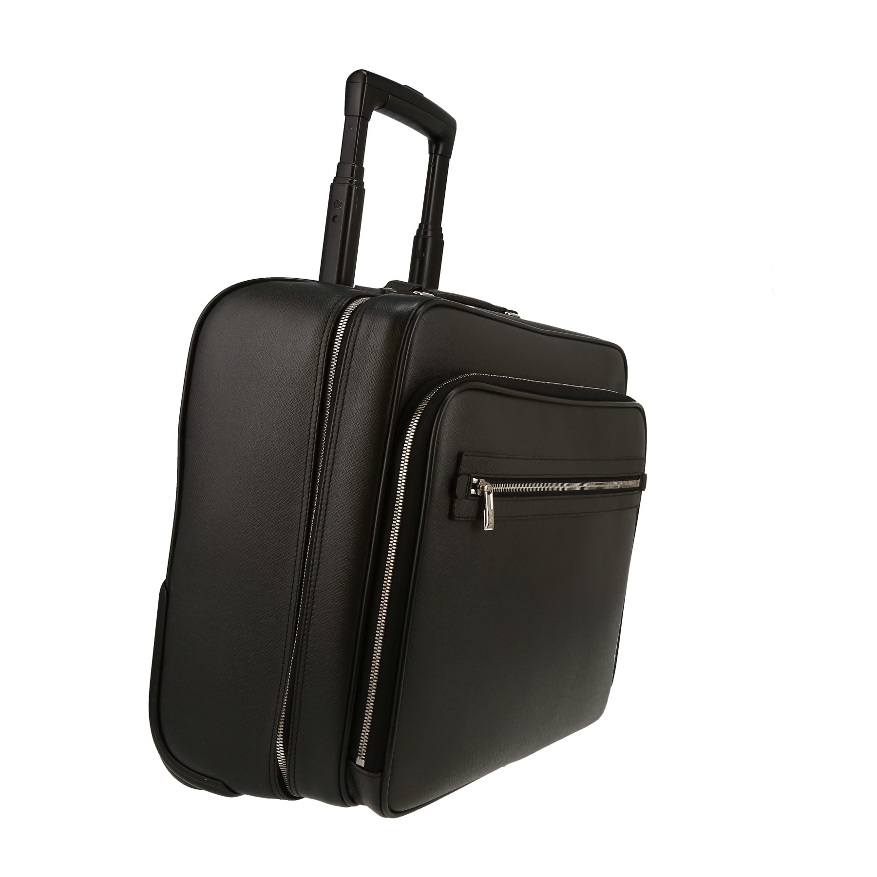 Louis Vuitton  Valise luggage  in black taiga leather