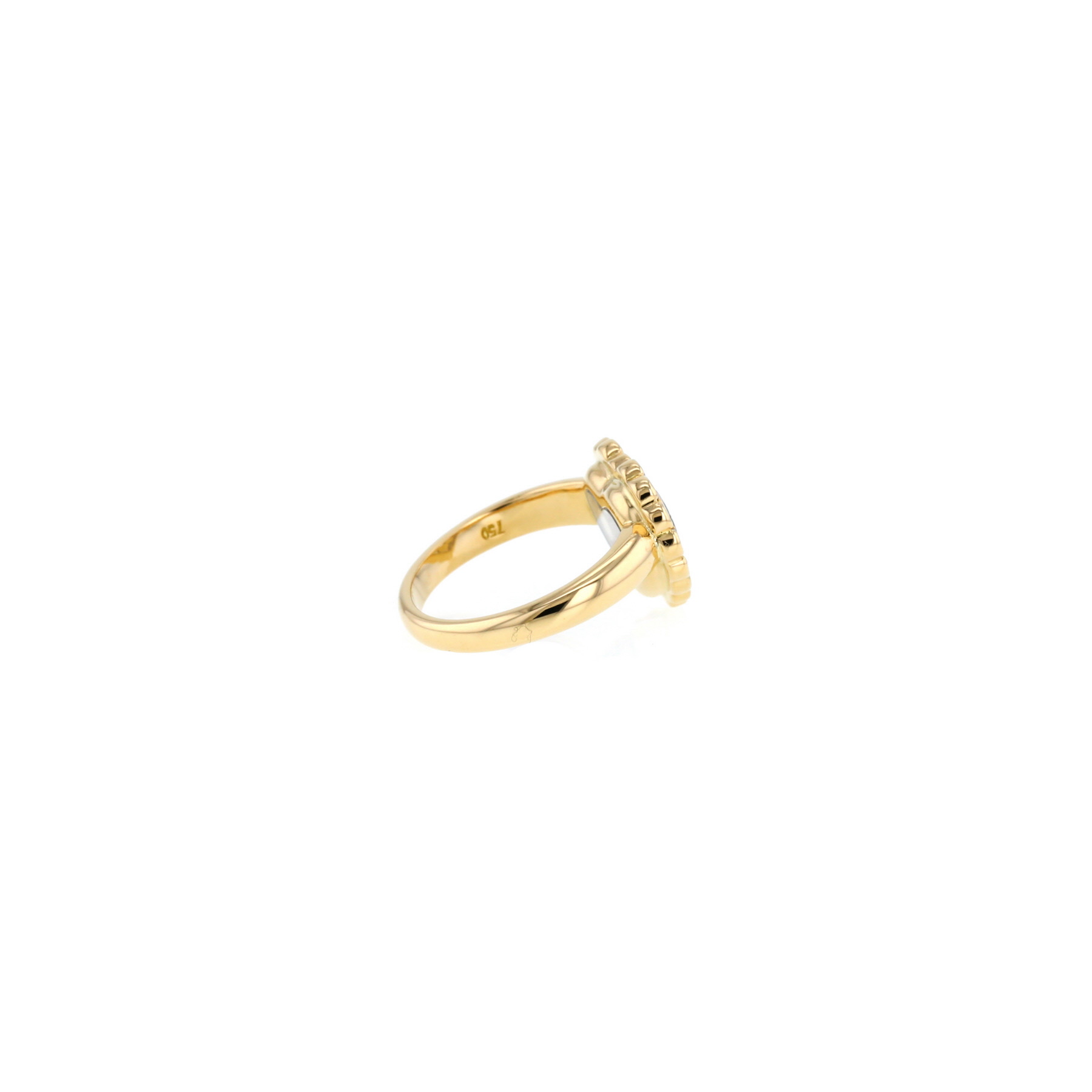 Chopard Happy Diamonds ring in yellow gold and diamonds