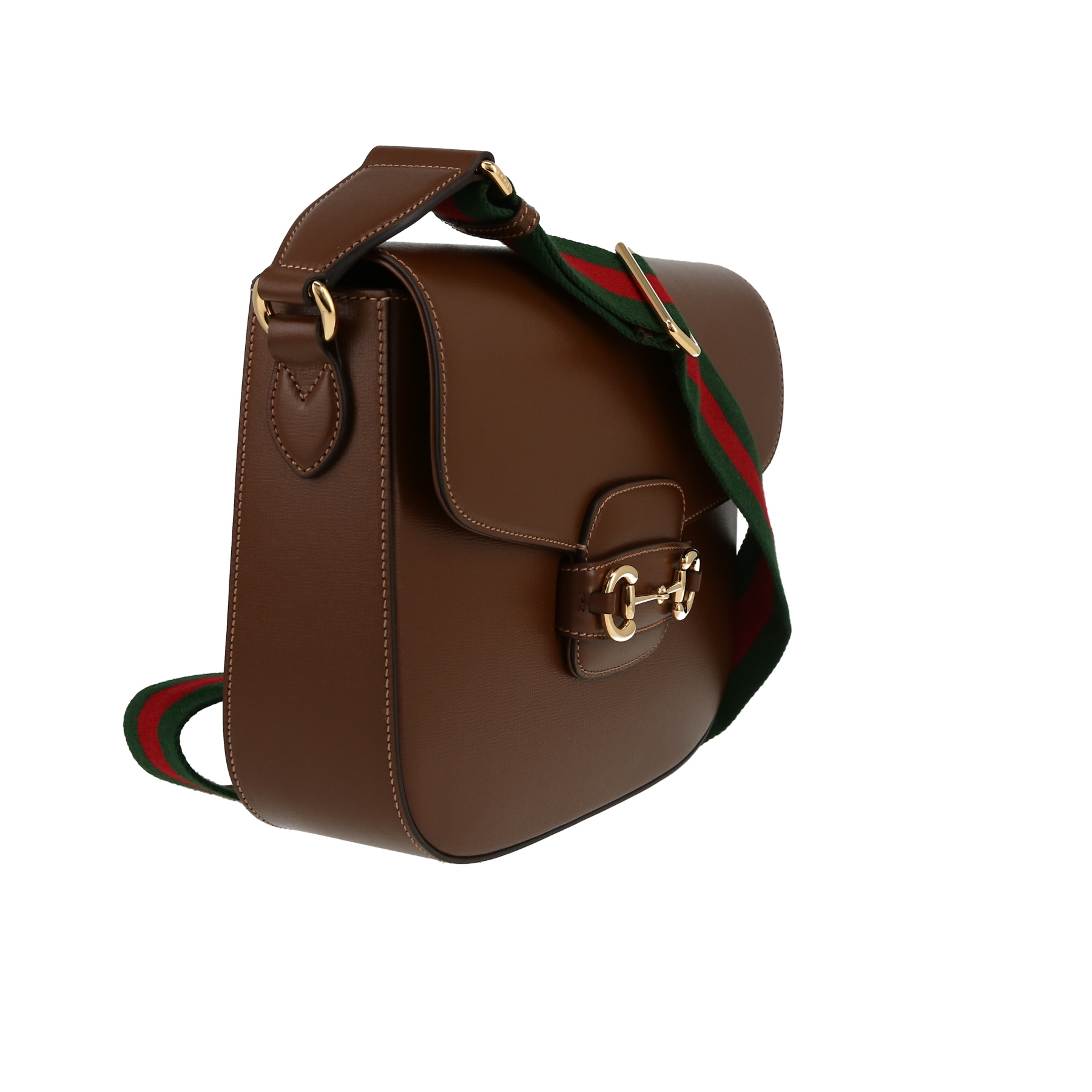 Gucci  1955 Horsebit size XL  shoulder bag  in brown leather
