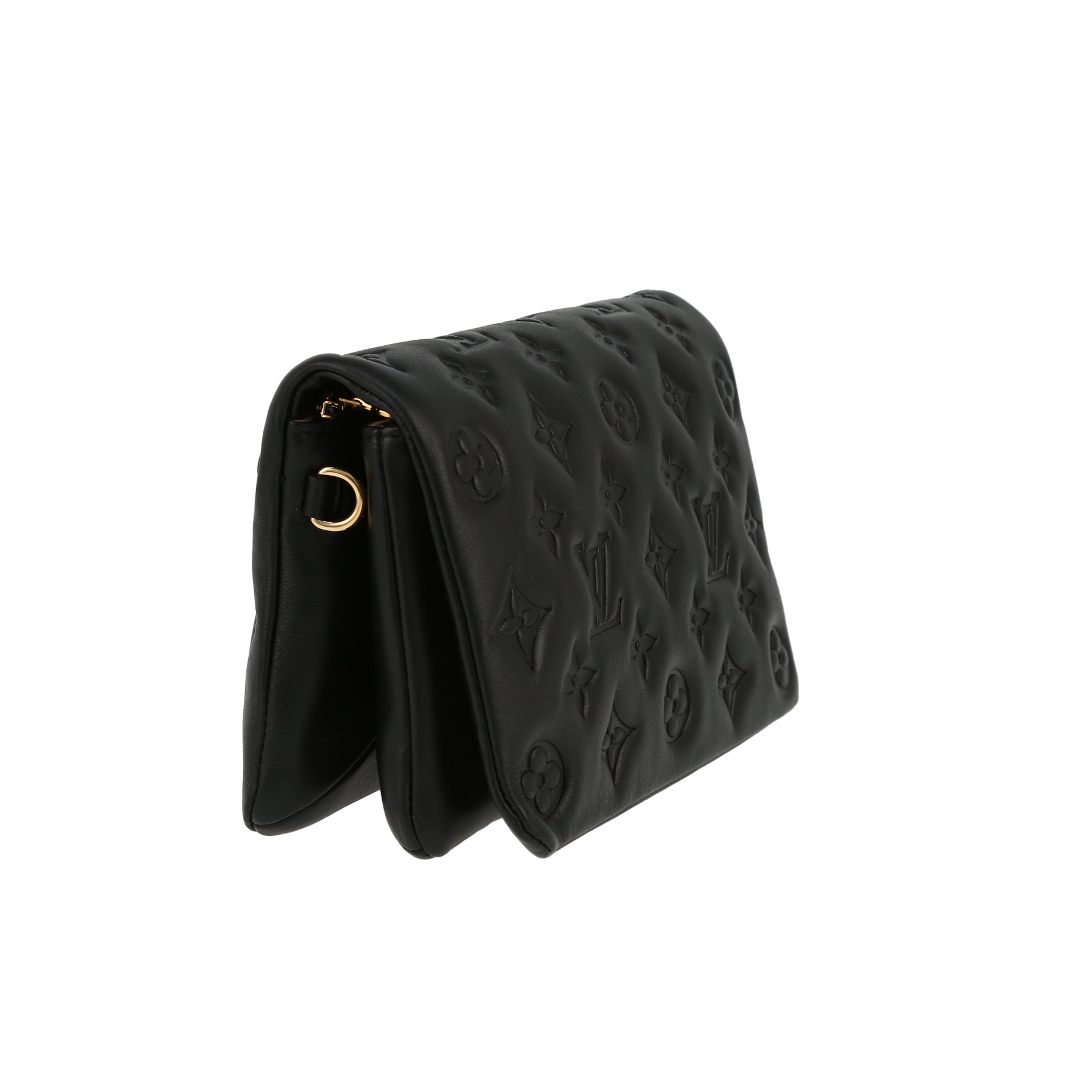 Louis Vuitton  Coussin shoulder bag  in black monogram leather