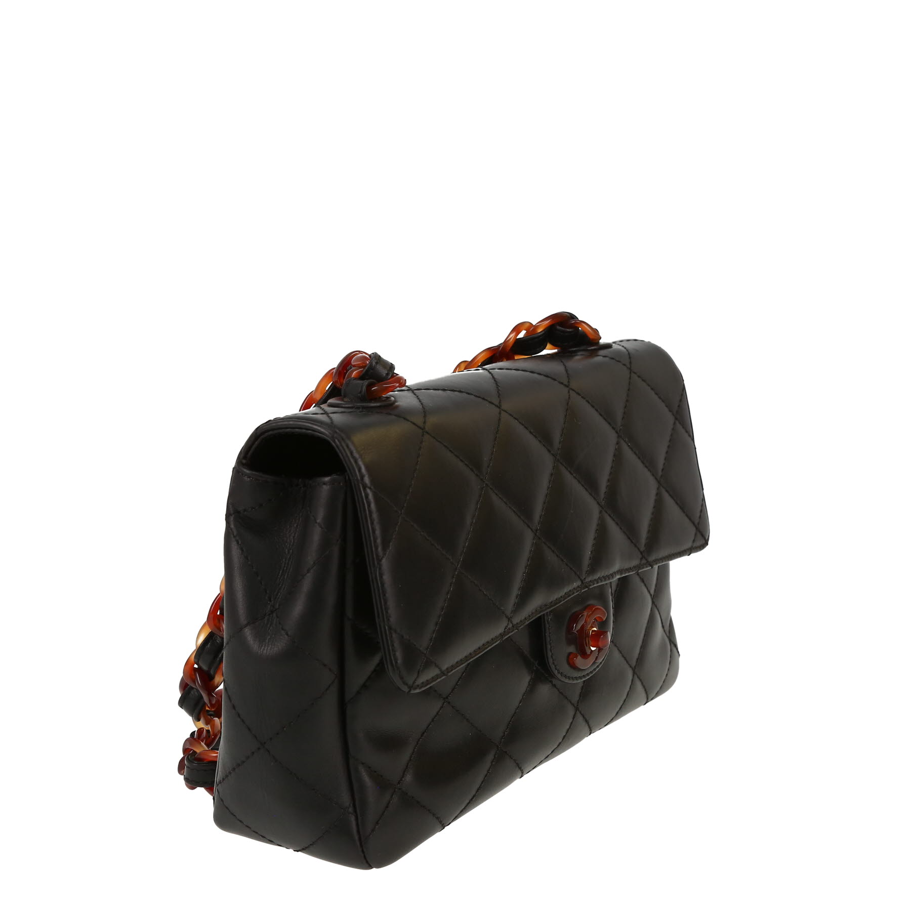 Sac à main Chanel  Timeless Classic en cuir matelassé noir