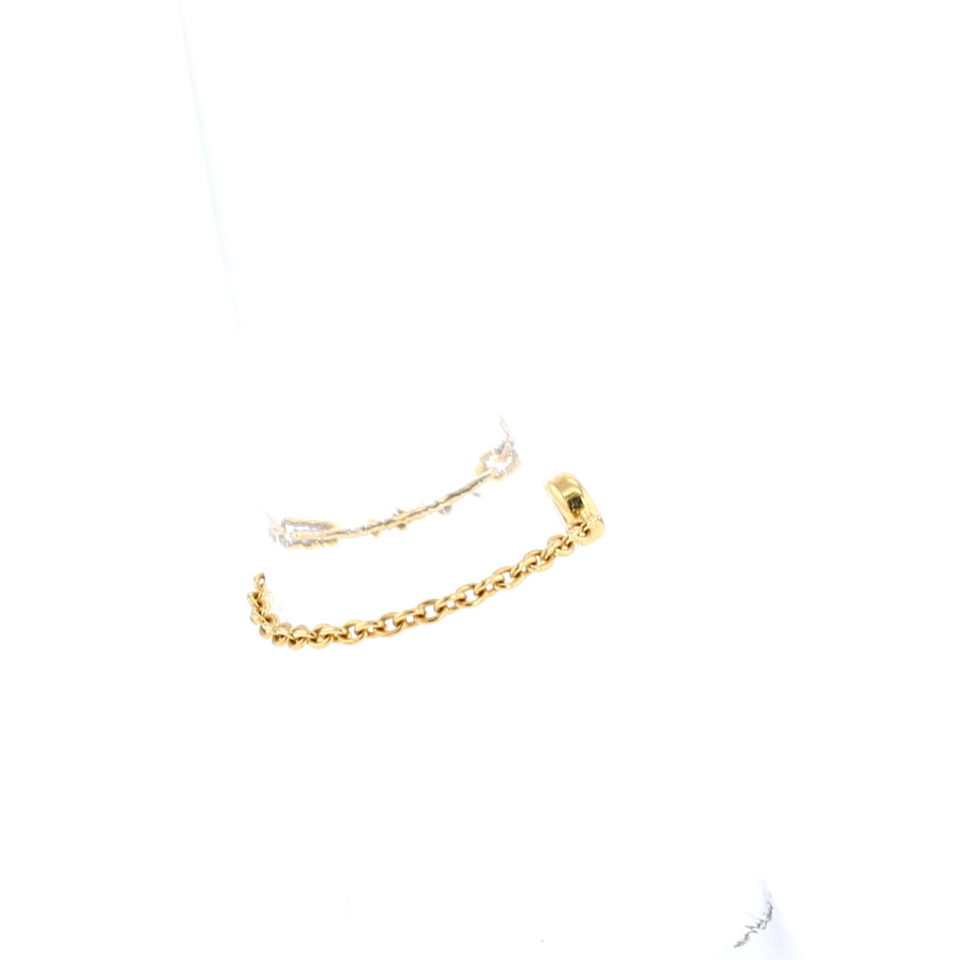 Flexible Dior Mimioui ring in yellow gold and diamond