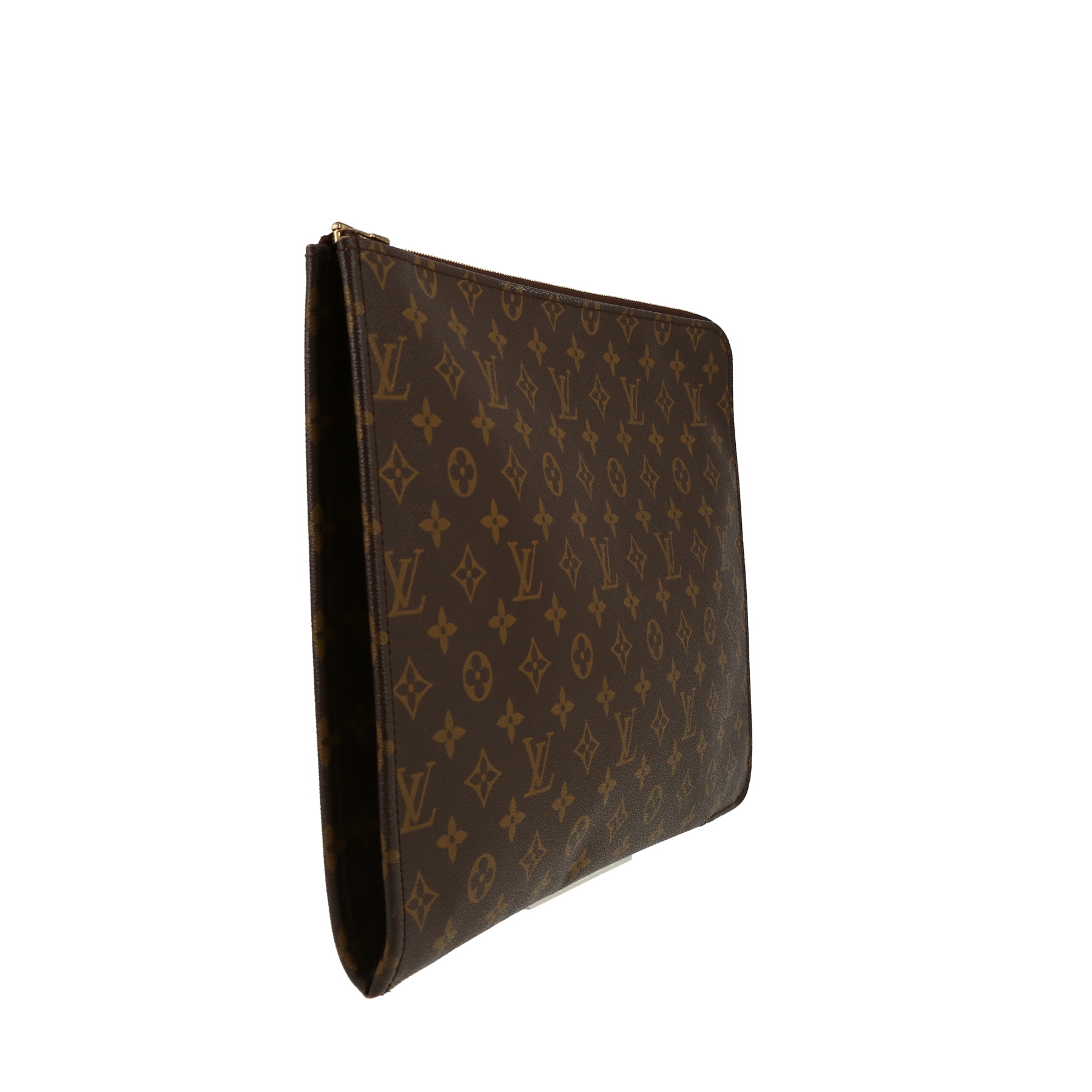 Louis Vuitton  Porte documents Voyage pouch  in brown monogram canvas