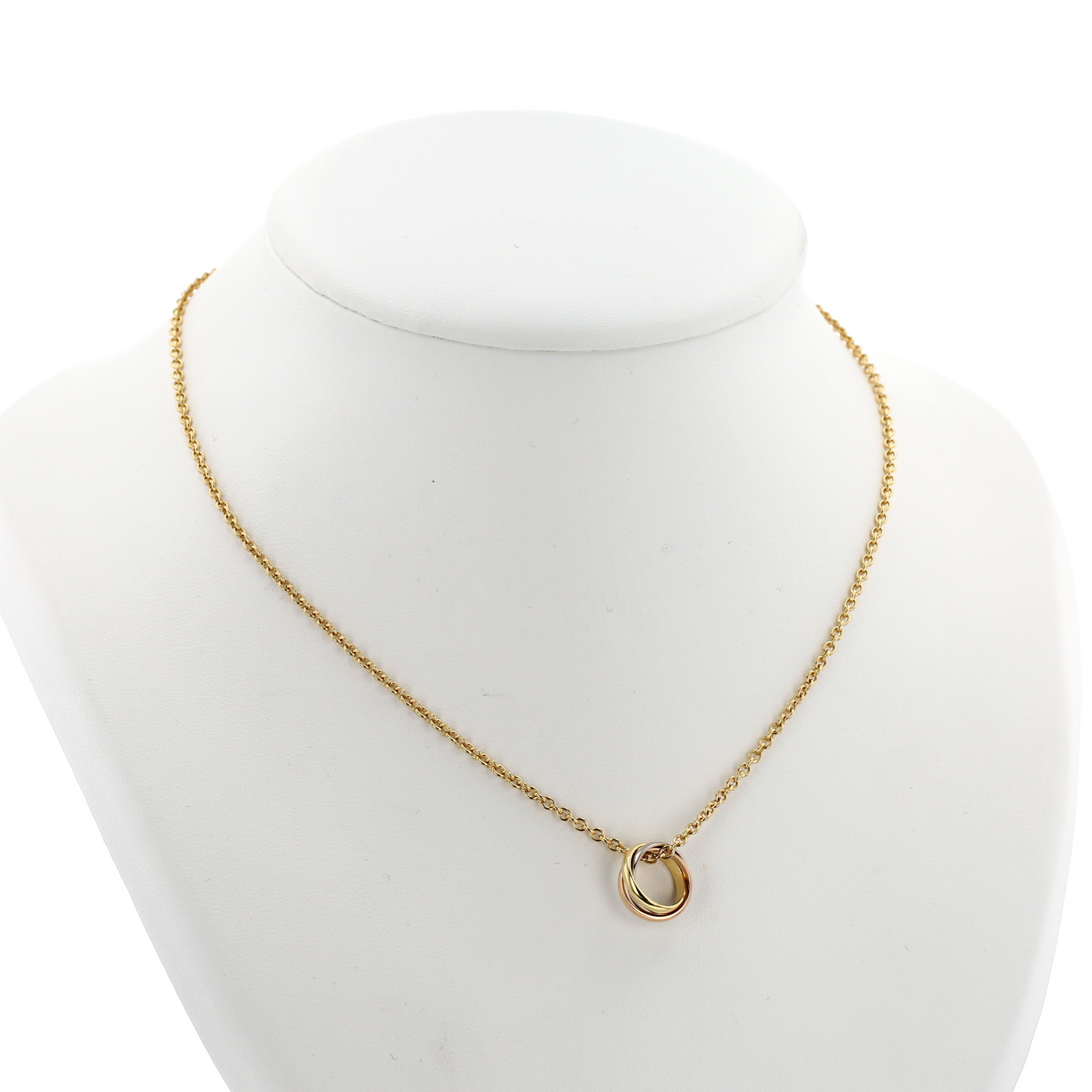 Collier Cartier Trinity en 3 ors