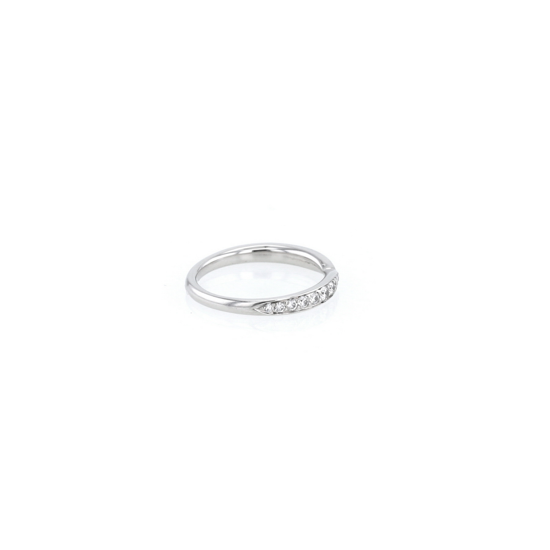 Tiffany & Co Harmony wedding ring in platinium and diamonds