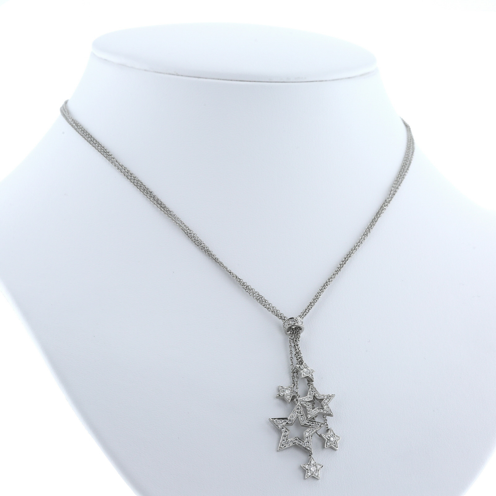 Tiffany 
Co Etoile necklace in platinium and diamonds Tiffany 
Co Etoile necklace in platinium and diamonds