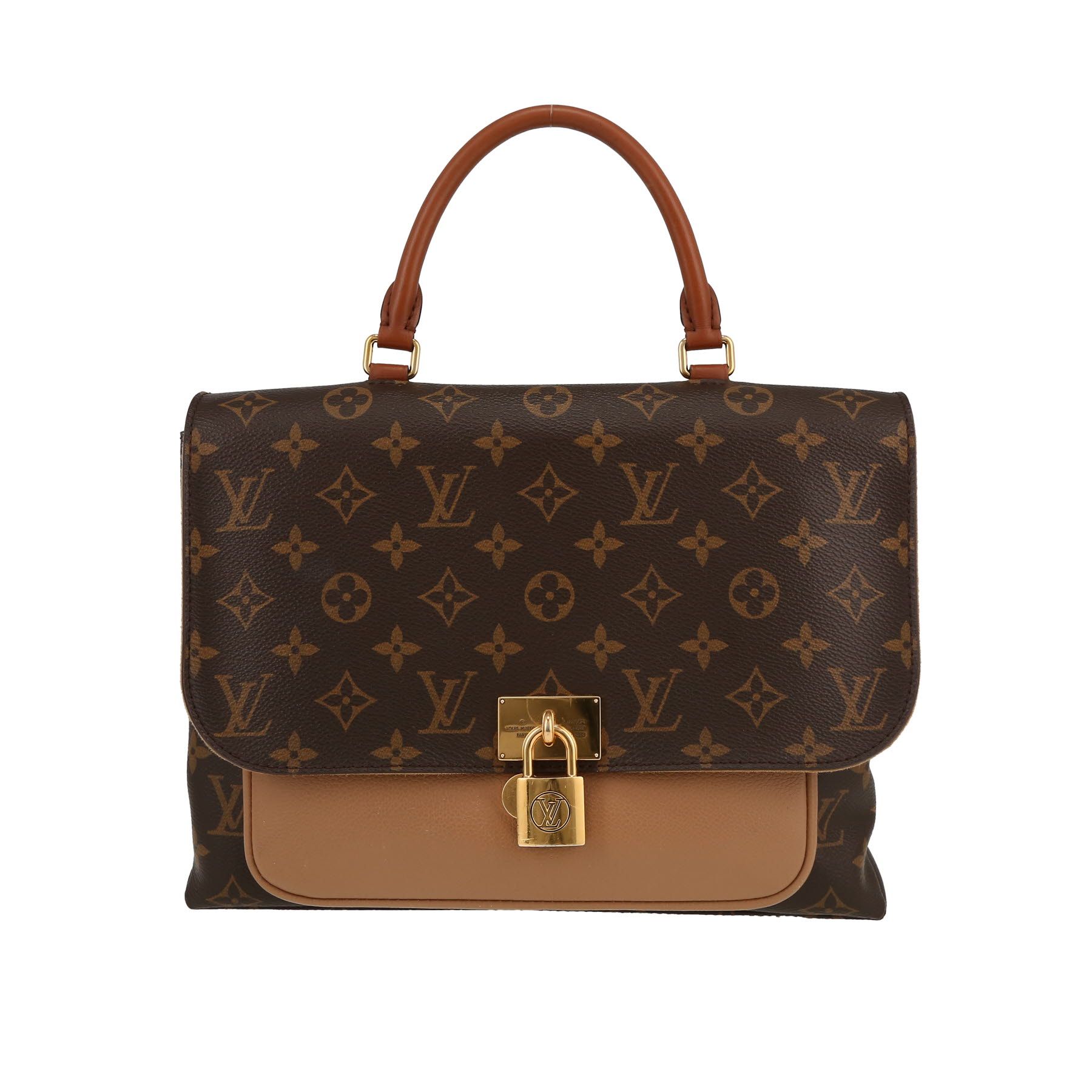 Sac à main Louis Vuitton  Marignan en toile monogram et cuir marron - 360