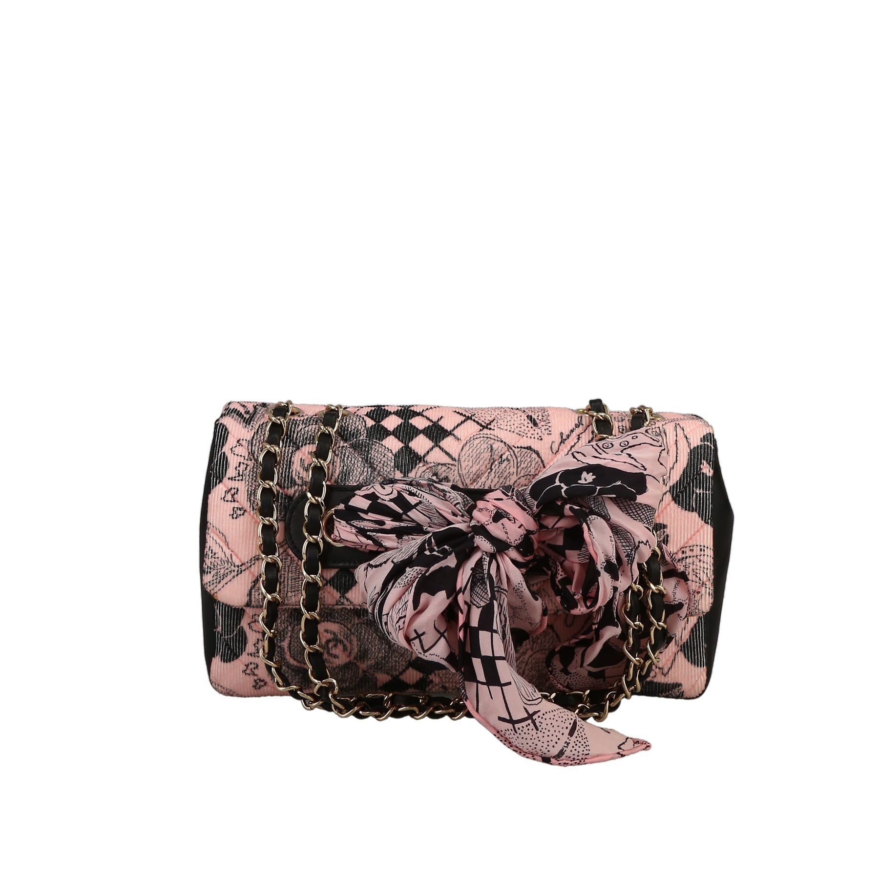 CHANEL バッグ CHANEL Lambskin Quilted Trendy CC Phone Holder Black 151746