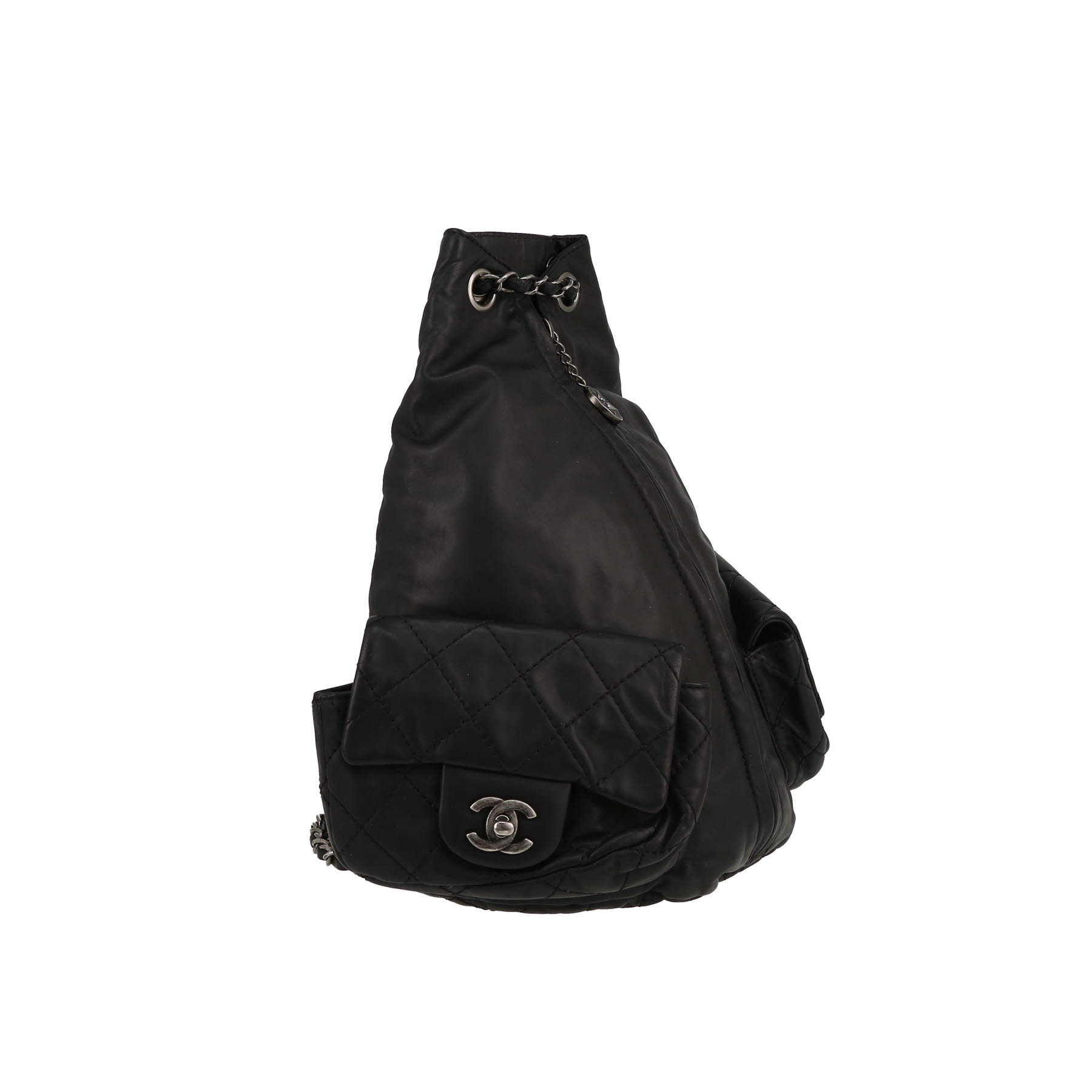 Chanel  Sac à dos backpack  in black leather