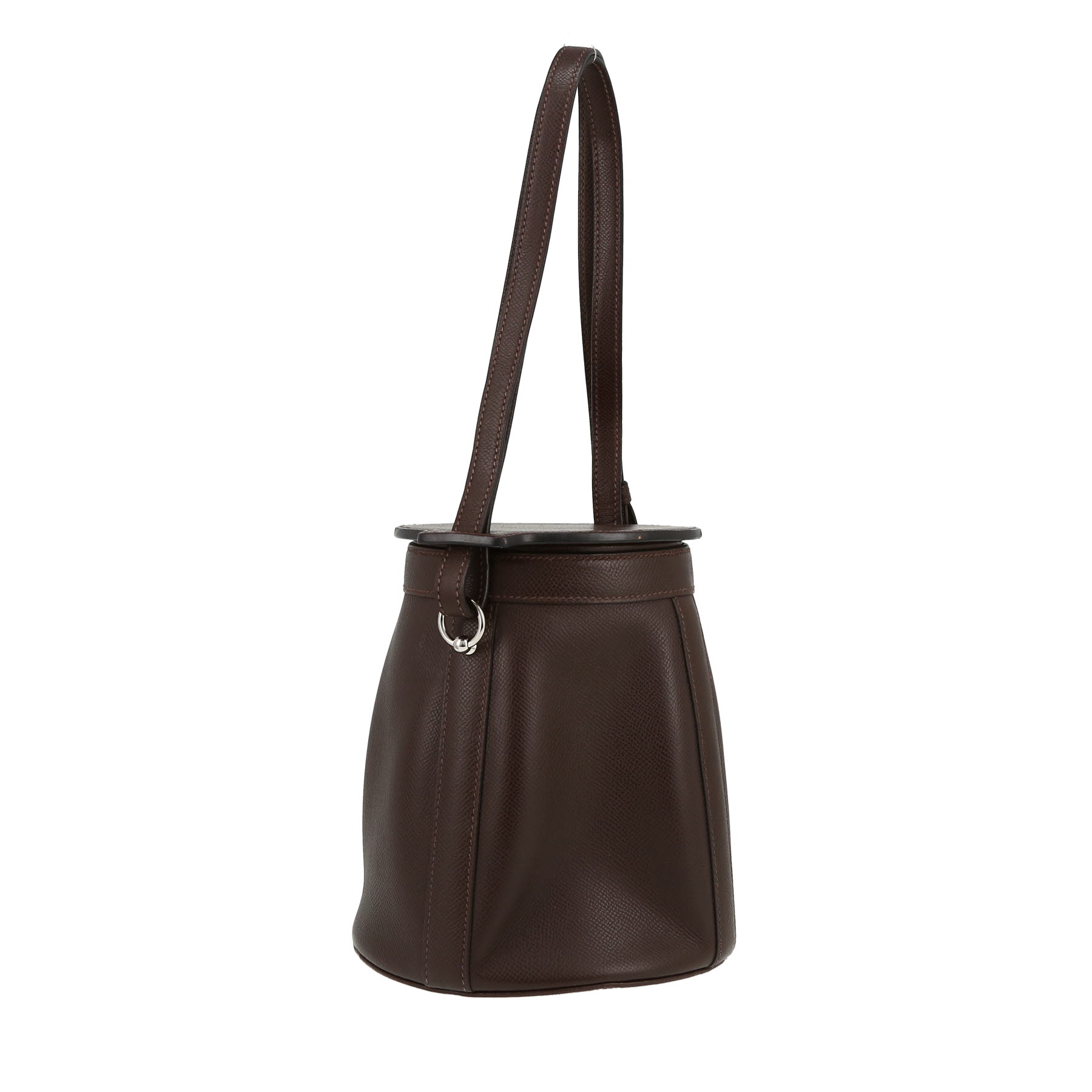 Borsa Hermès  Farming in pelle Epsom marrone