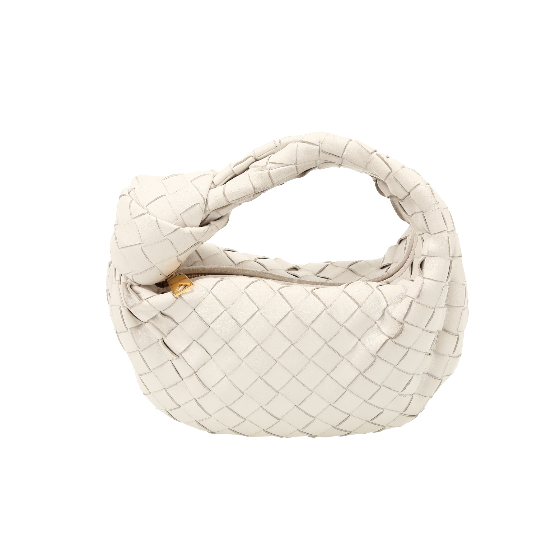 【関税送料込】BOTTEGA VENETA Mini Jodie Ecru Bottega Veneta Jodie Handbag 406686 | Collector Square