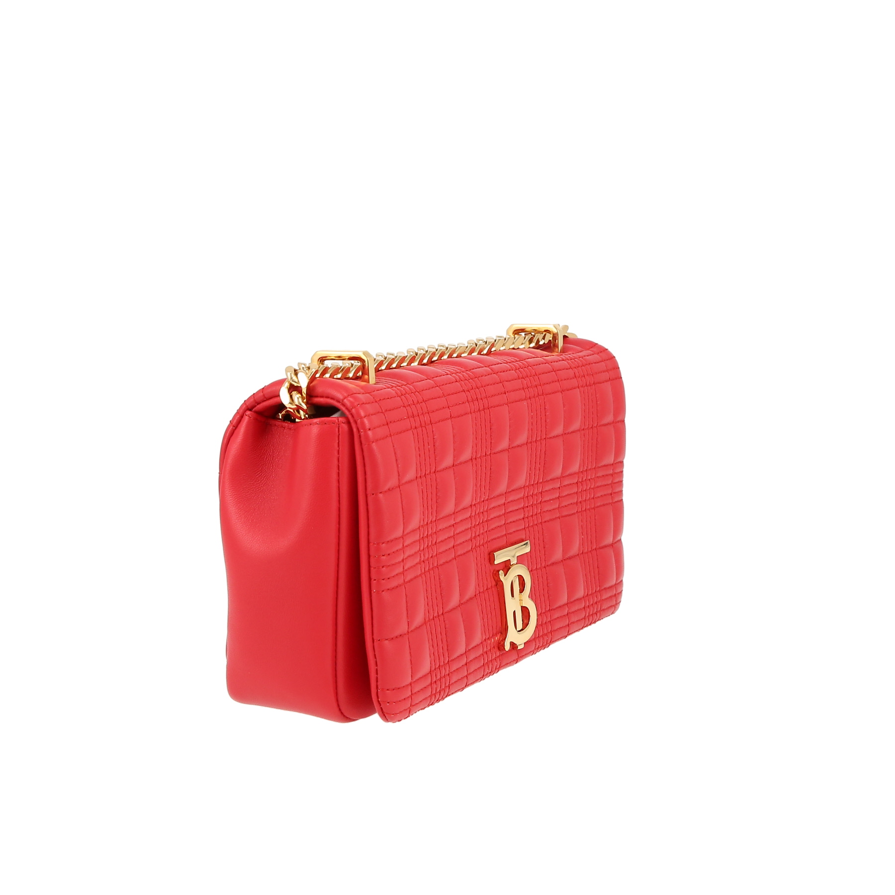 Burberry  Lola shoulder bag  in red leather