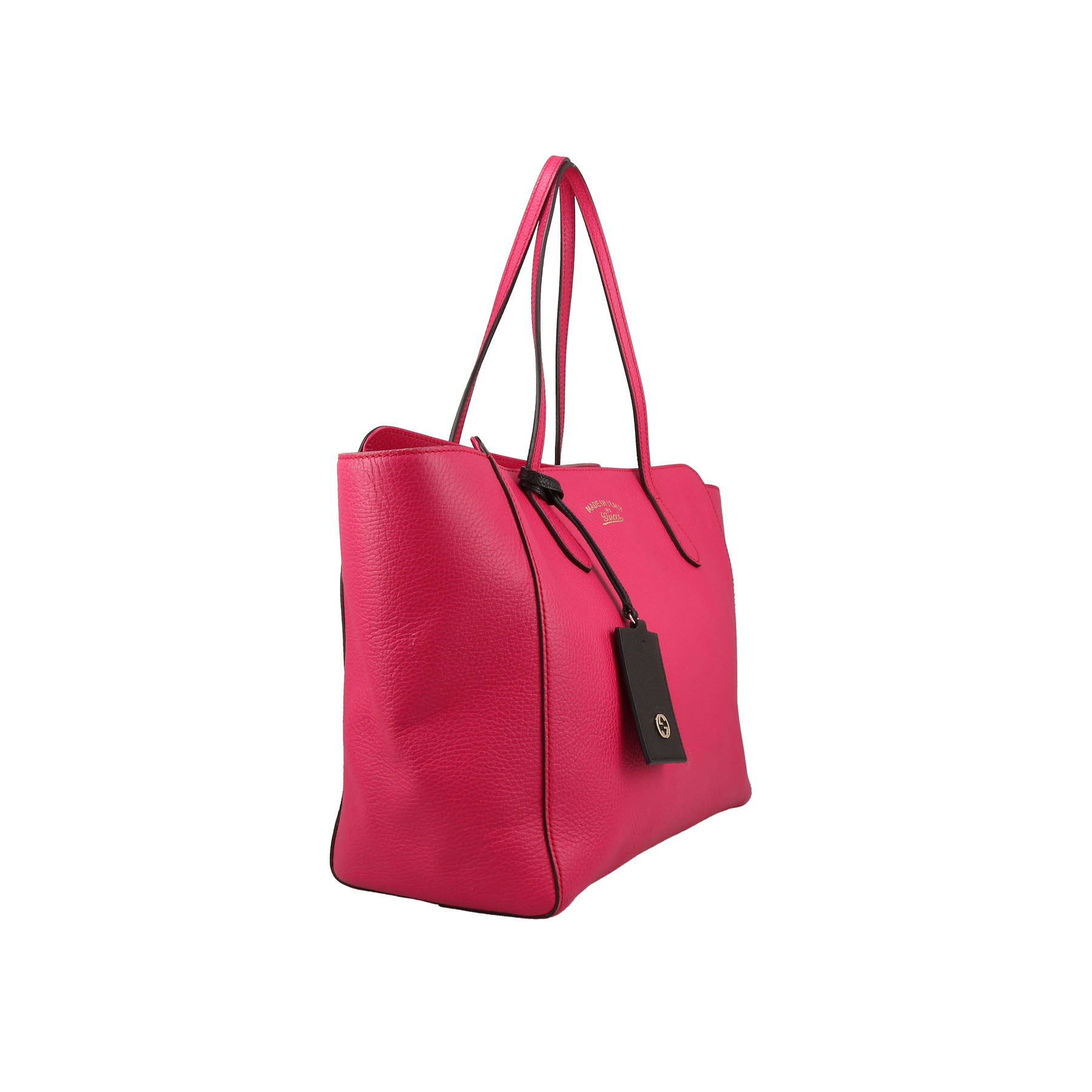 Gucci Swing shopping bag in pink leather