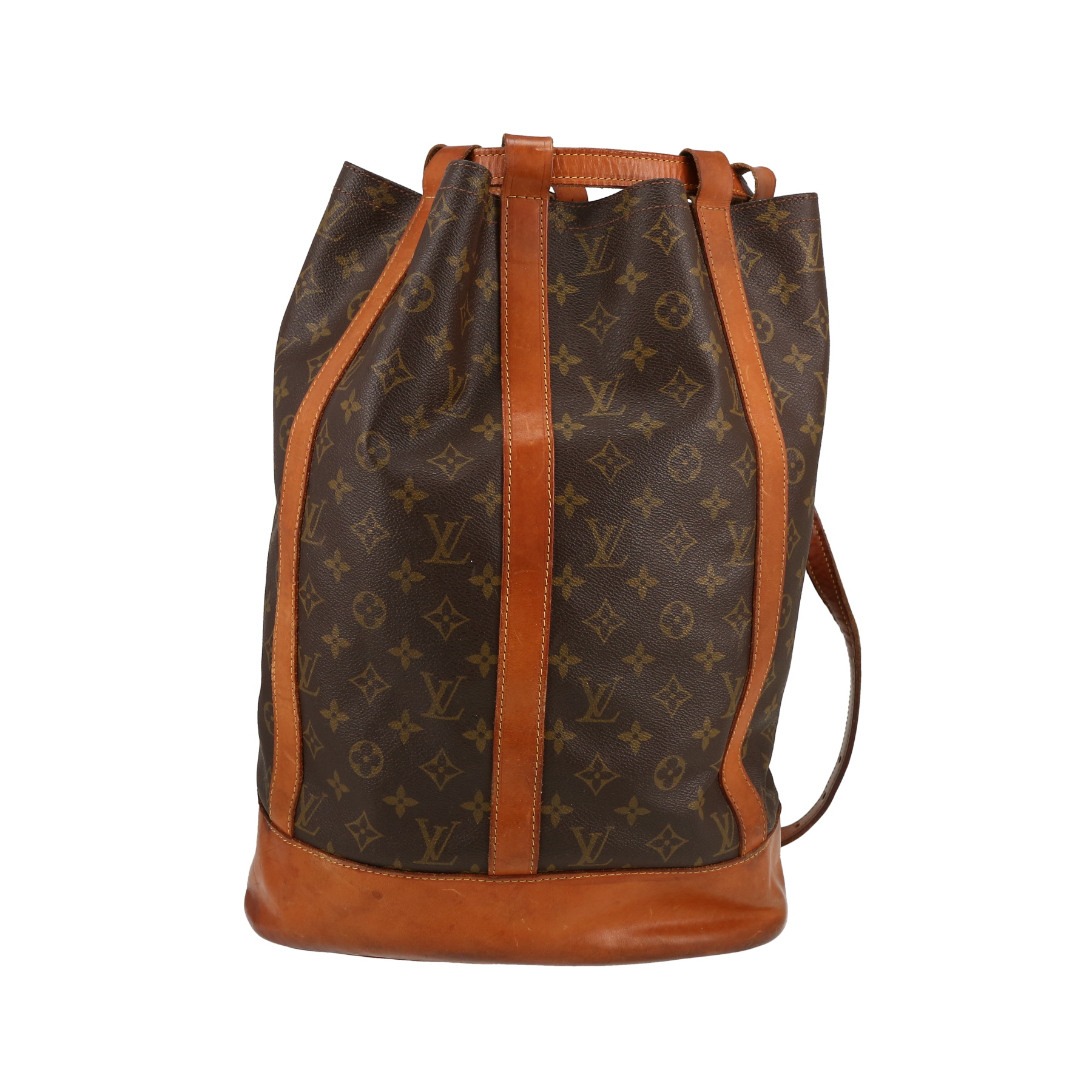Randonnée Backpack In Brown Monogram Canvas And