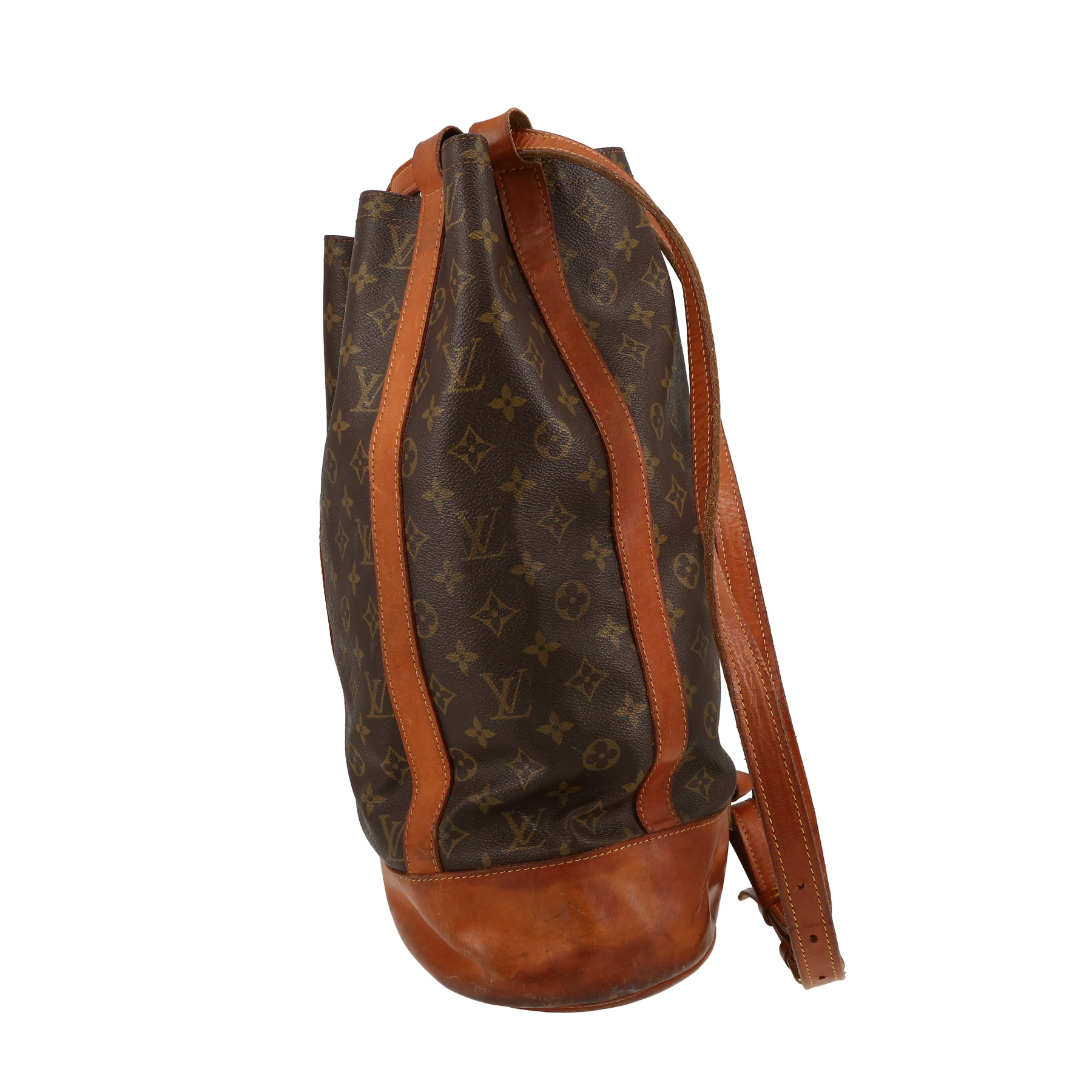 Randonnée Backpack In Brown Monogram Canvas And