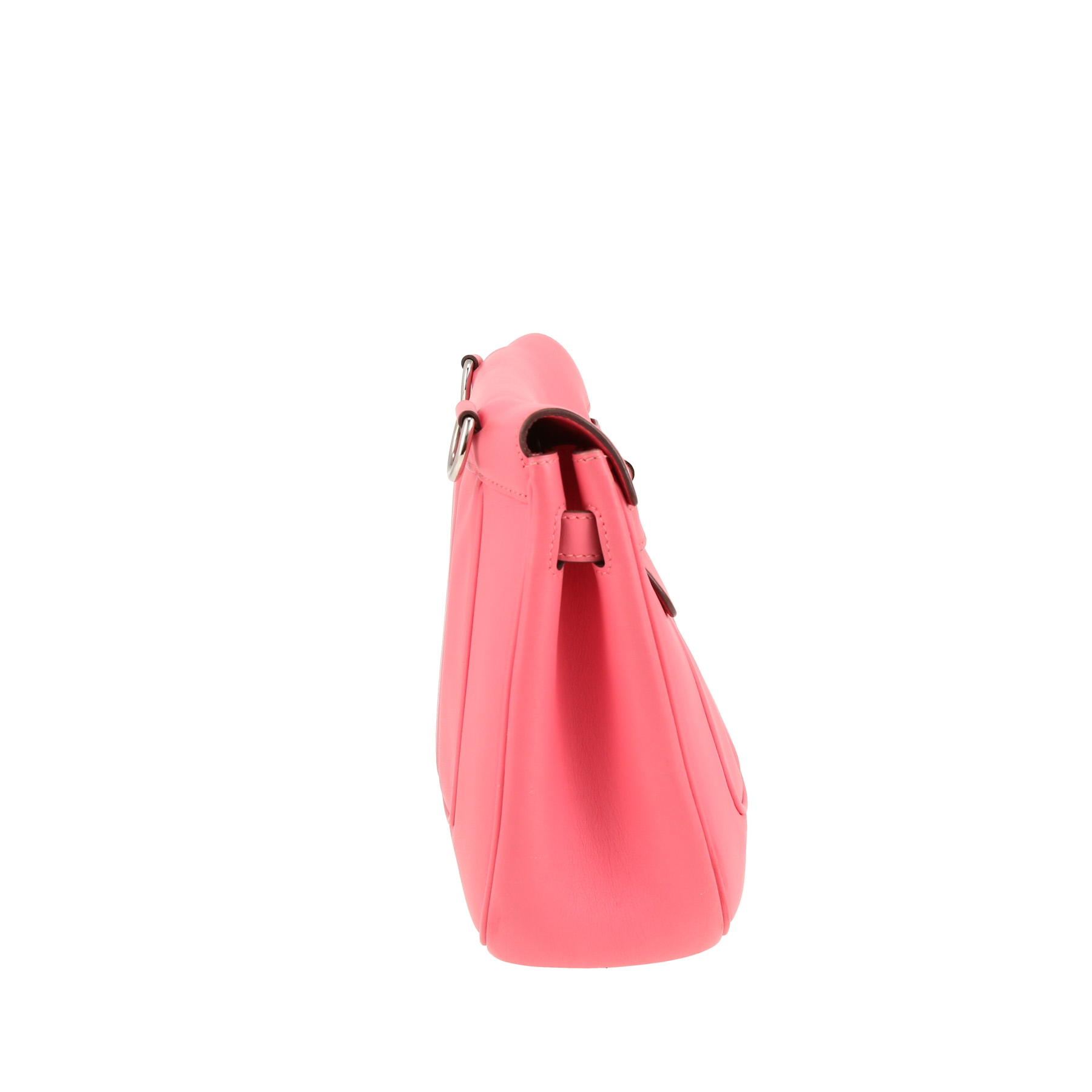 Berline Shoulder Bag In Azalea Pink Swift Leather