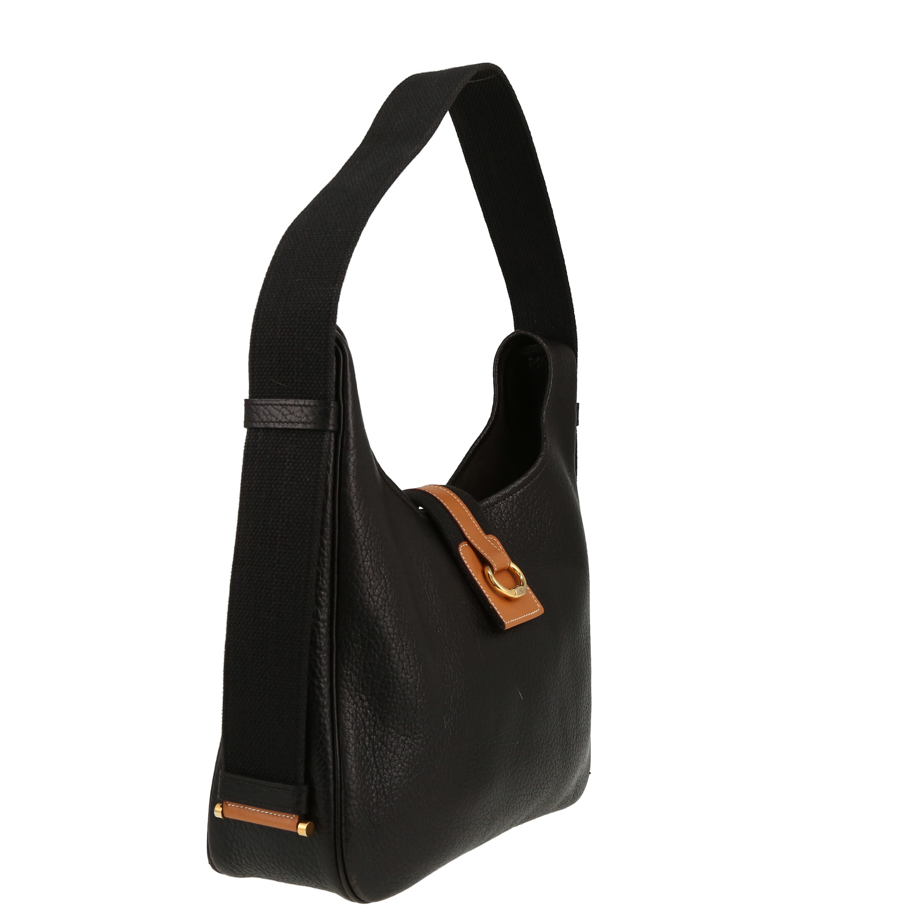 Borsa Hermès  Tsako in pelle nera