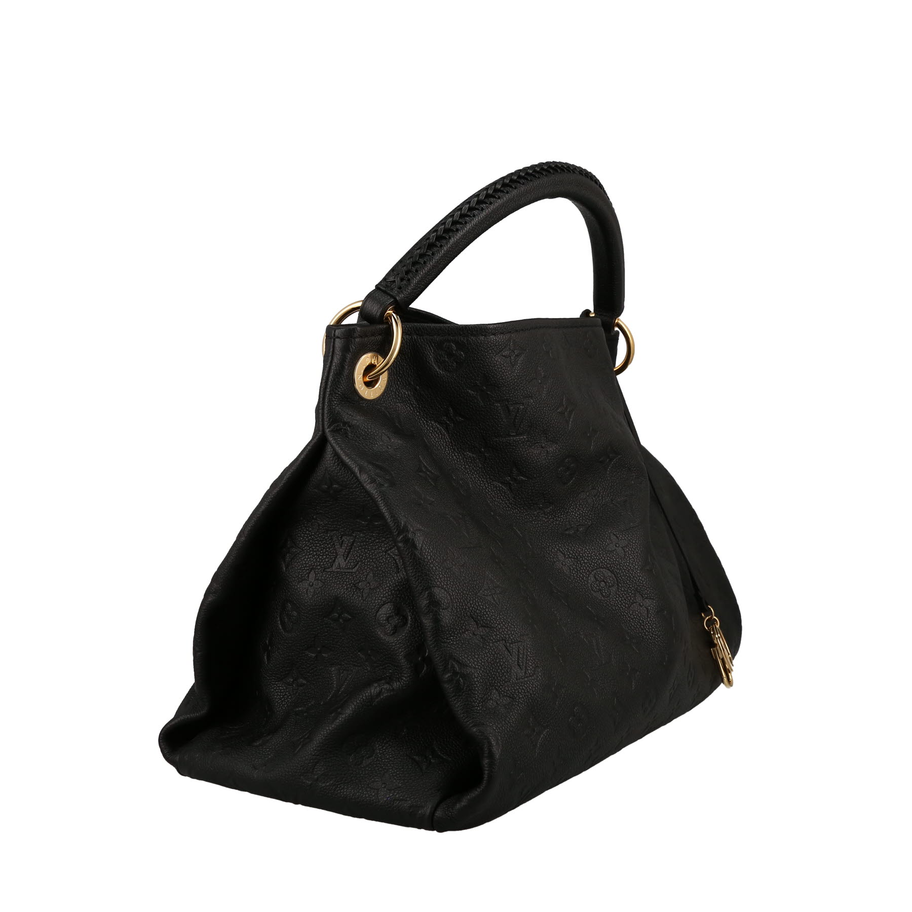 Sac à main Louis Vuitton  Artsy en cuir monogram empreinte noir