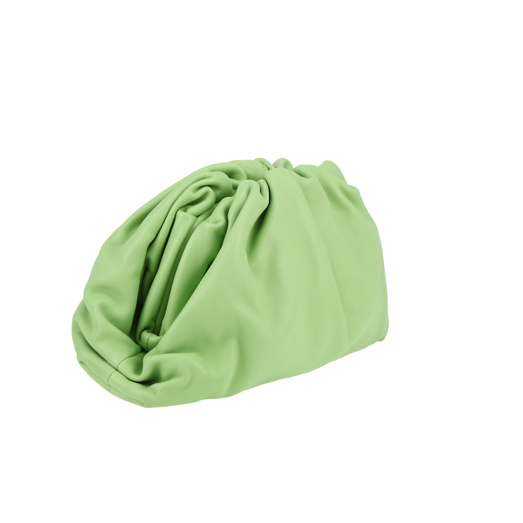Bottega Veneta  Pouch handbag/clutch  in green Granny leather