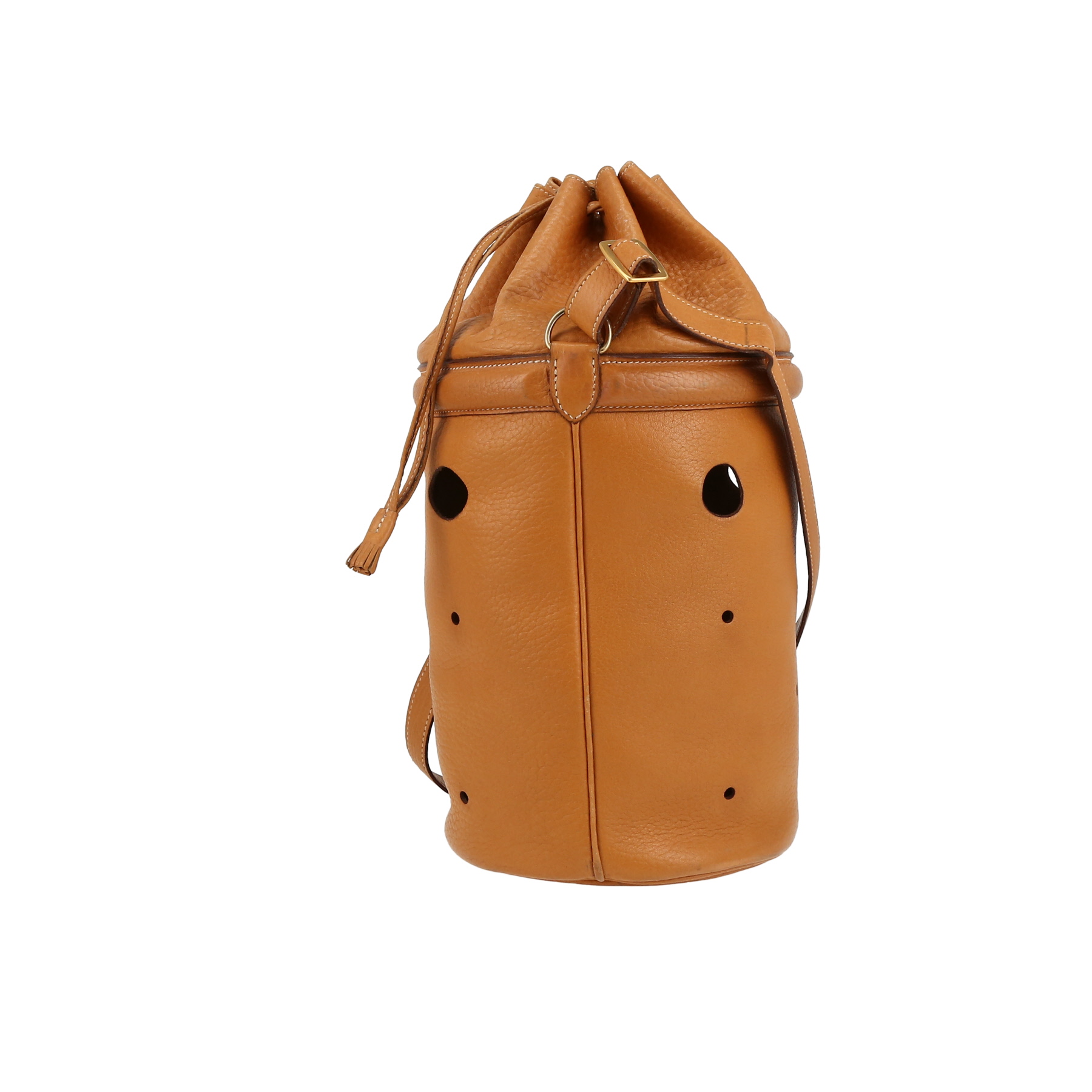 Sac à main Hermès  Mangeoire en cuir Fjord naturel