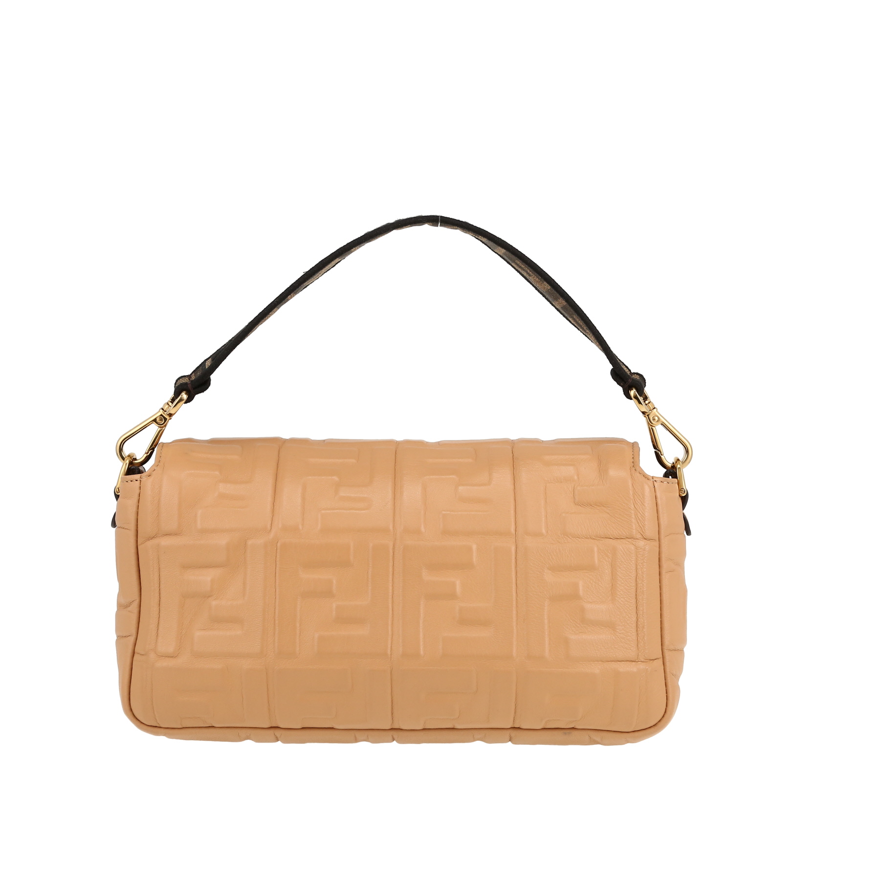 Baguette Handbag In Monogram Leather