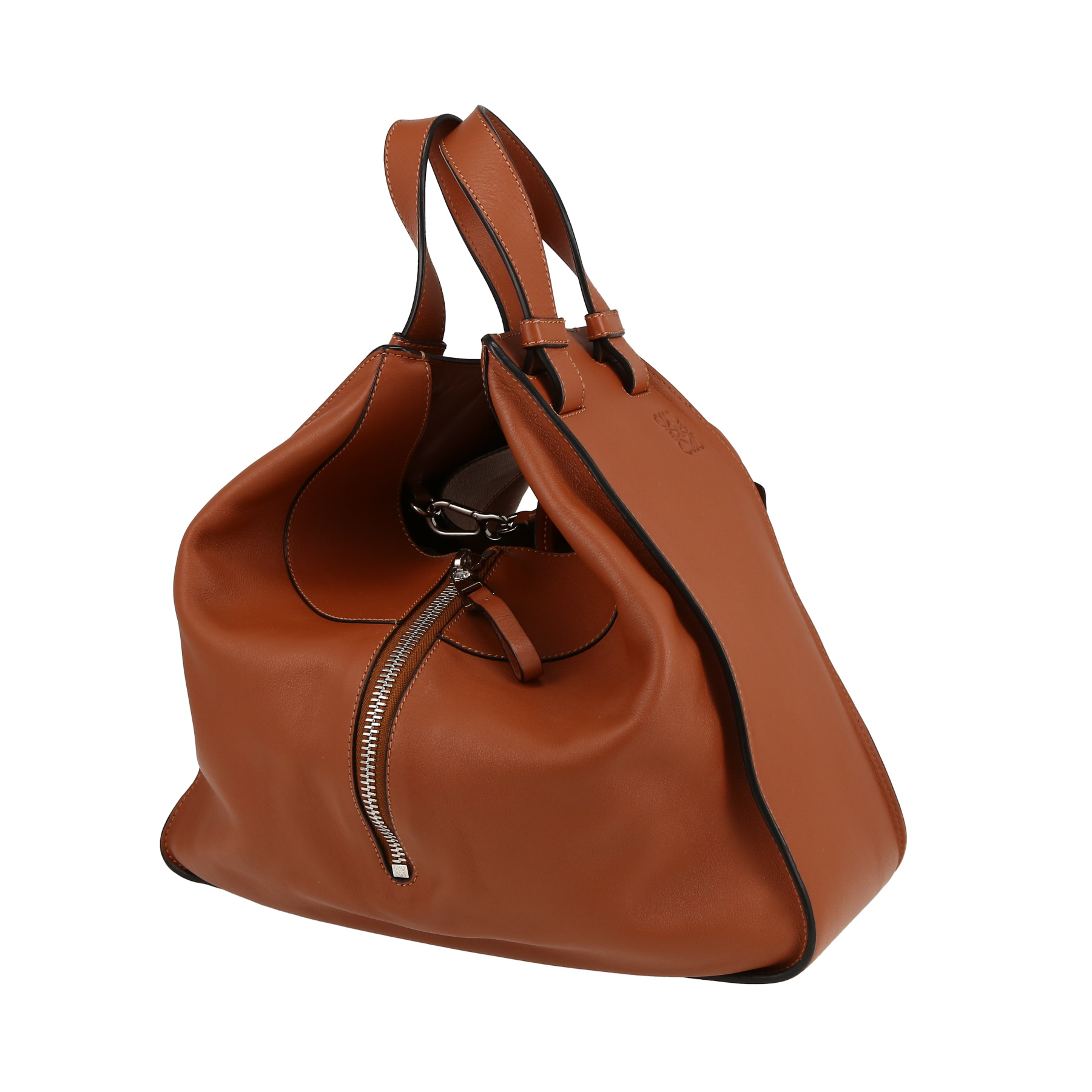 Borsa Loewe  Hammock modello grande  in pelle gold