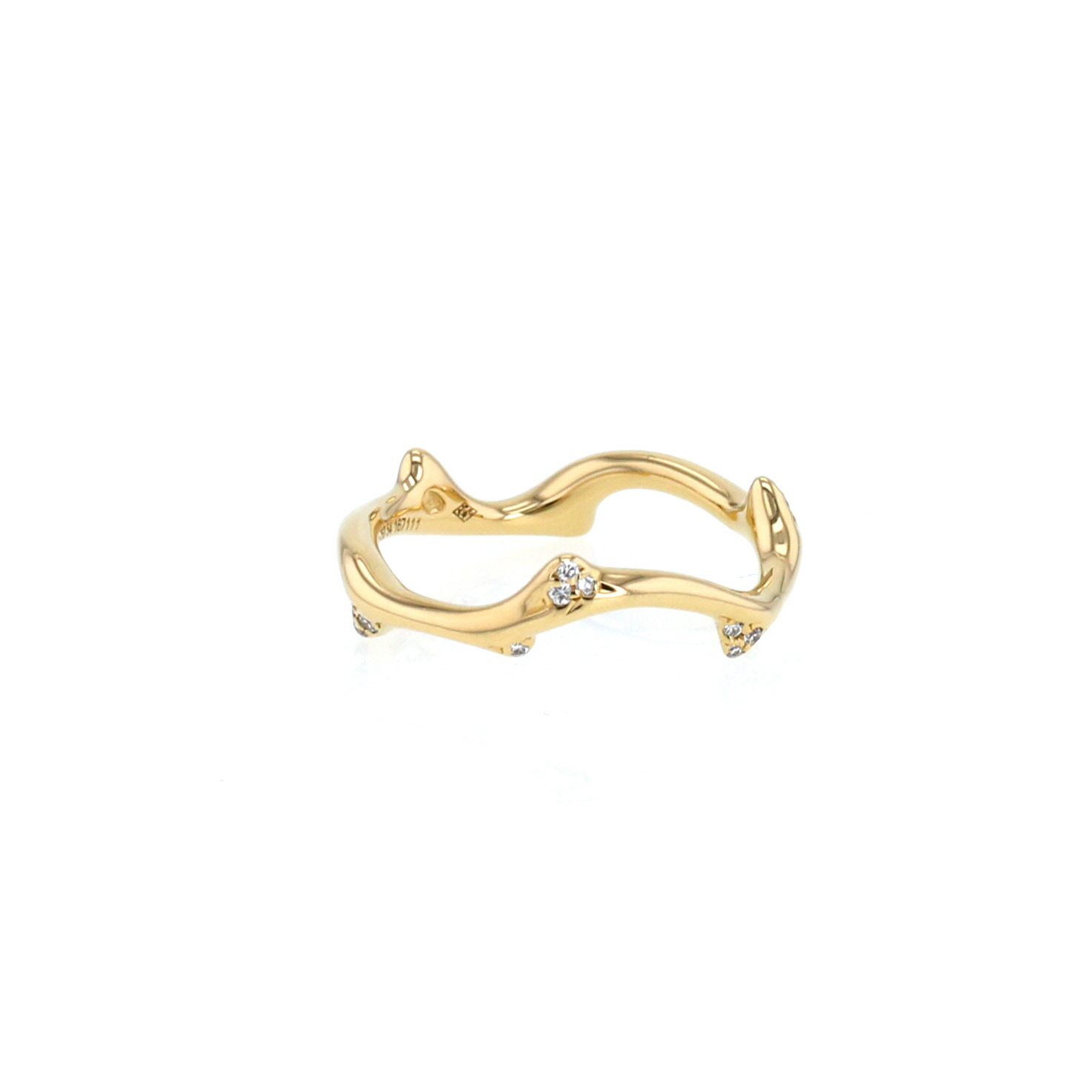 Dior Bois de Rose ring in yellow gold and diamonds