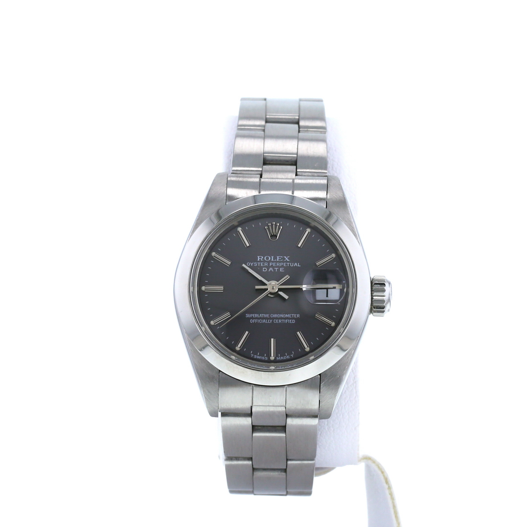 Lady Oyster Perpetual Date In Stainless Steel Ref: