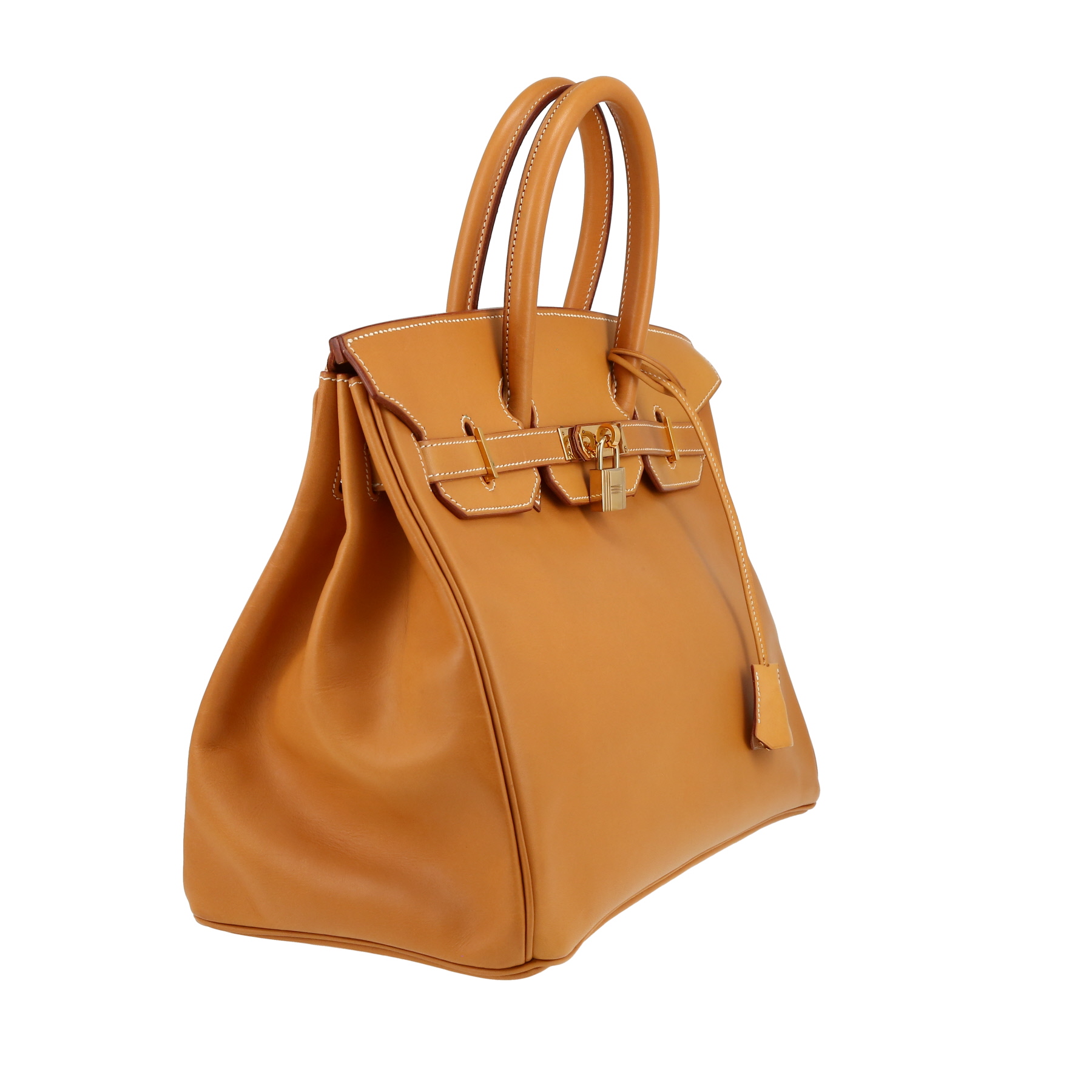 Hermès  Birkin 35 cm handbag  in natural Chamonix  leather