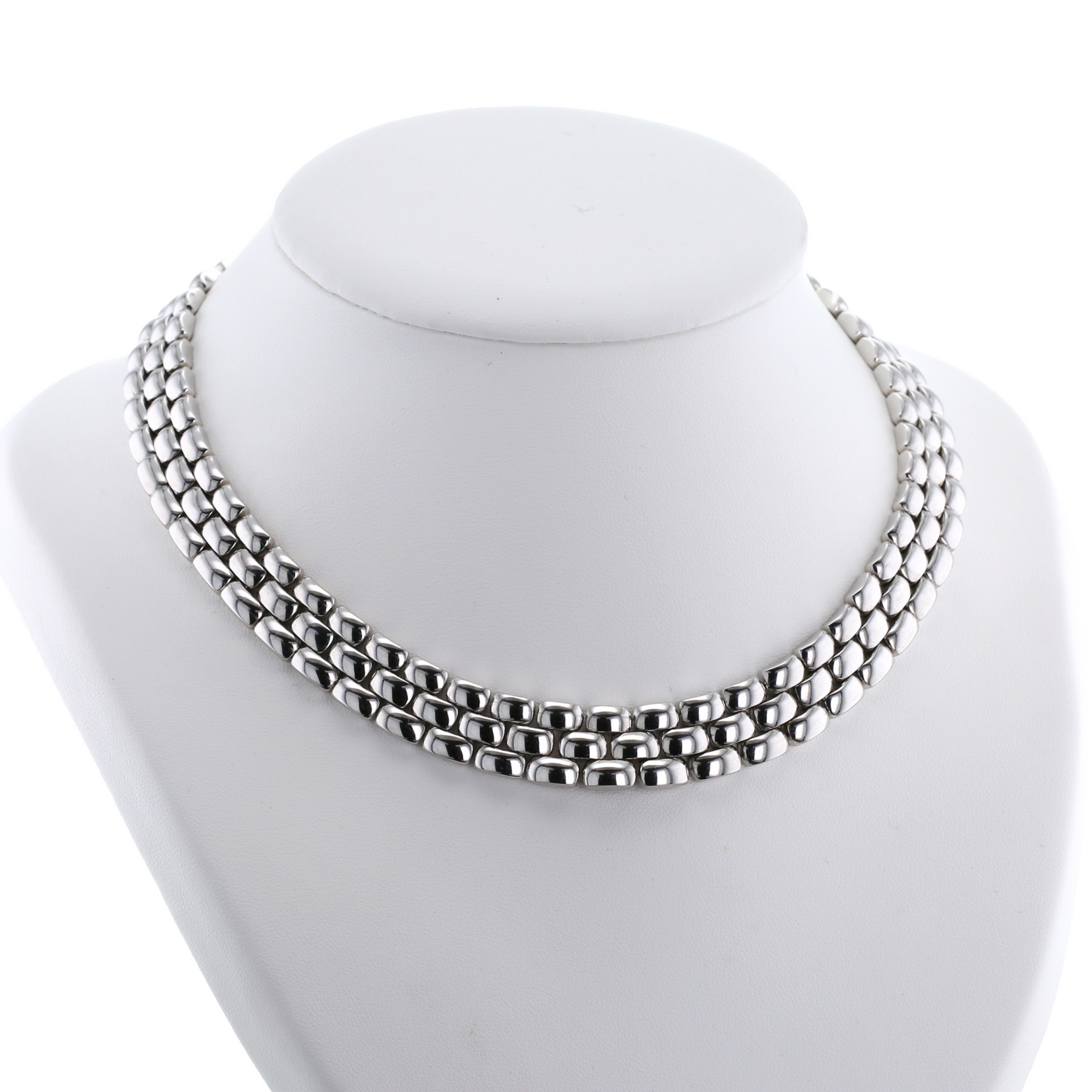 Collier Chaumet Khesis en or blanc