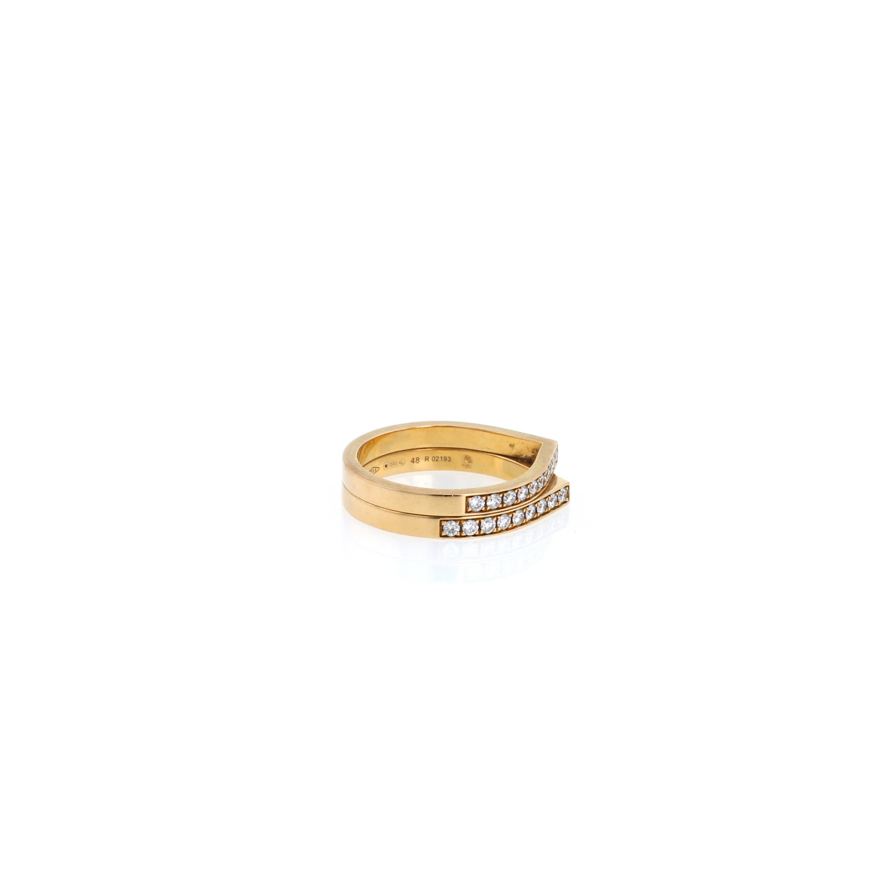 Repossi Antifer ring in pink gold and diamonds Repossi Antifer ring in pink gold and diamonds
